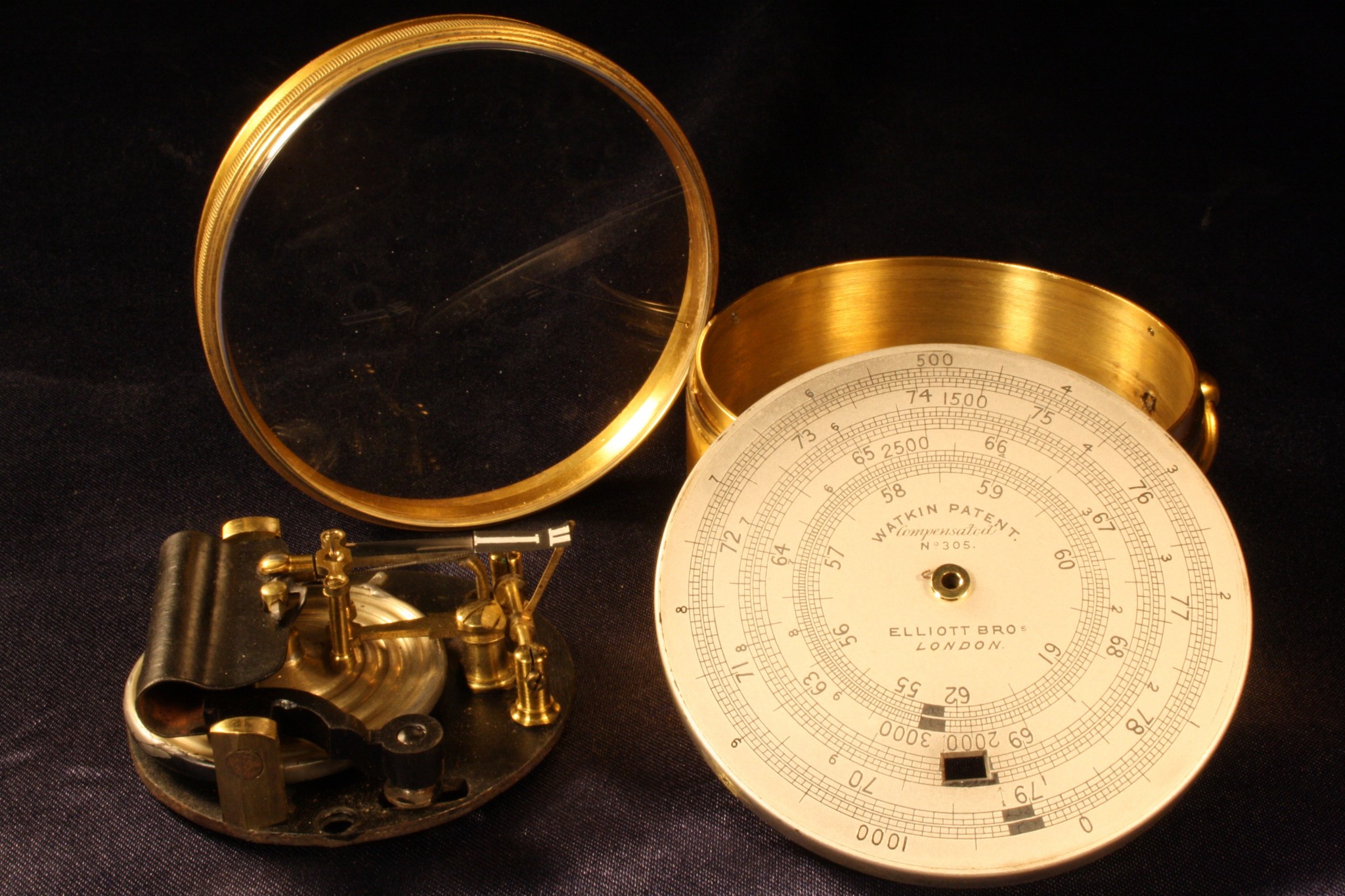 Image of Watkin Patent Altimeter by Hicks No 305