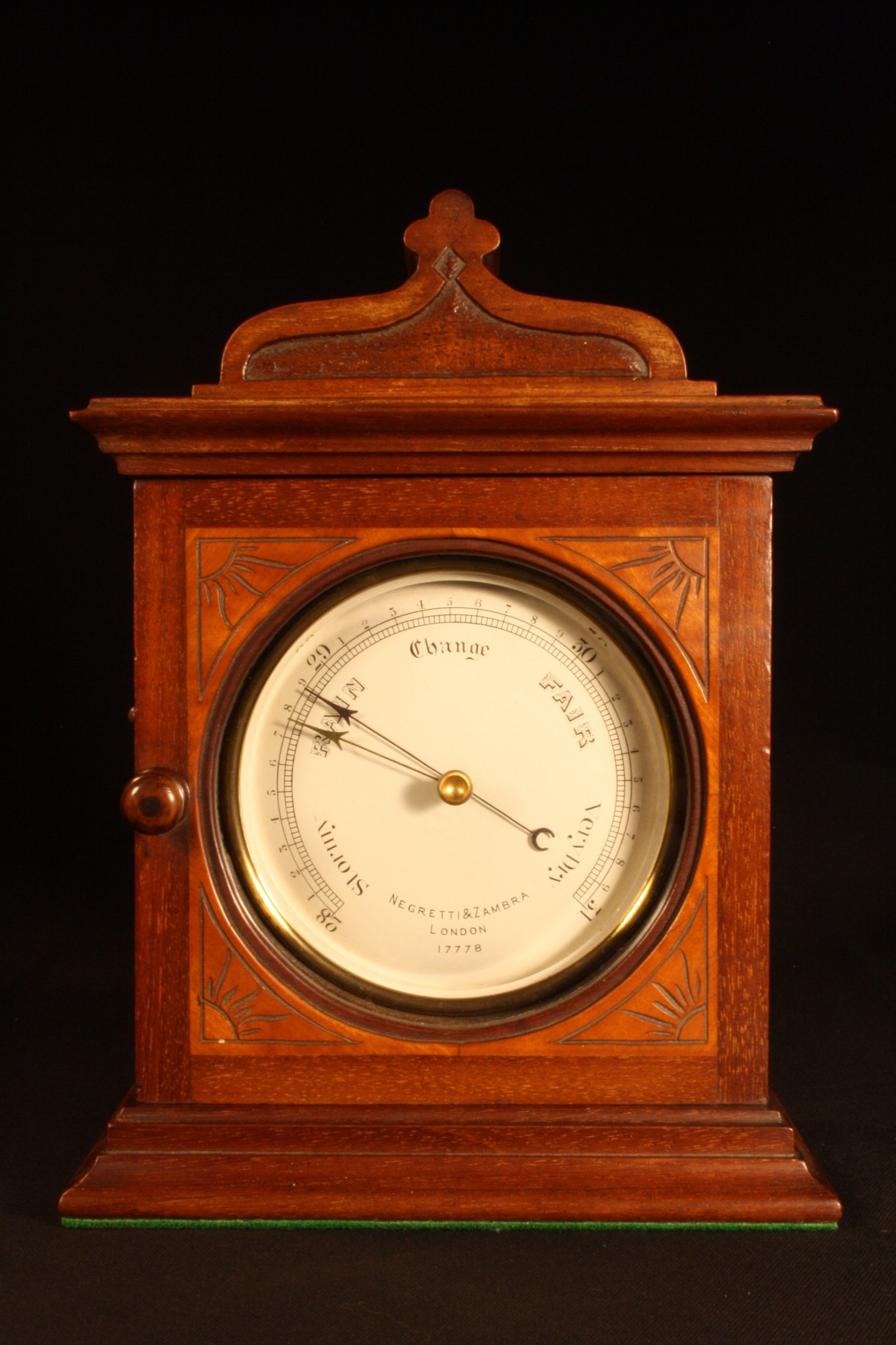 Image of Mantle Barometer by Negretti & Zambra