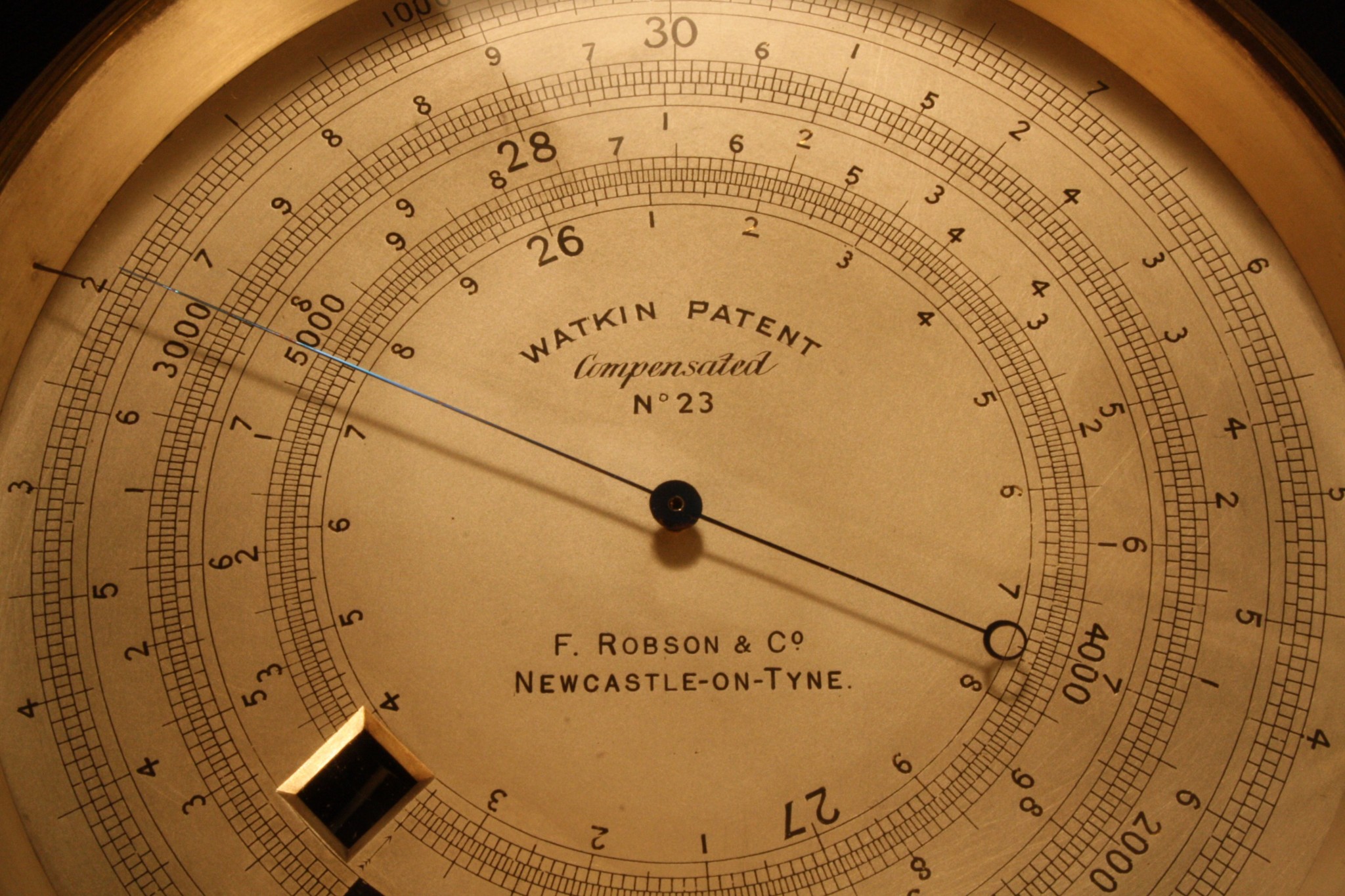 Image of Watkin Patent Altimeter by Hicks No 23