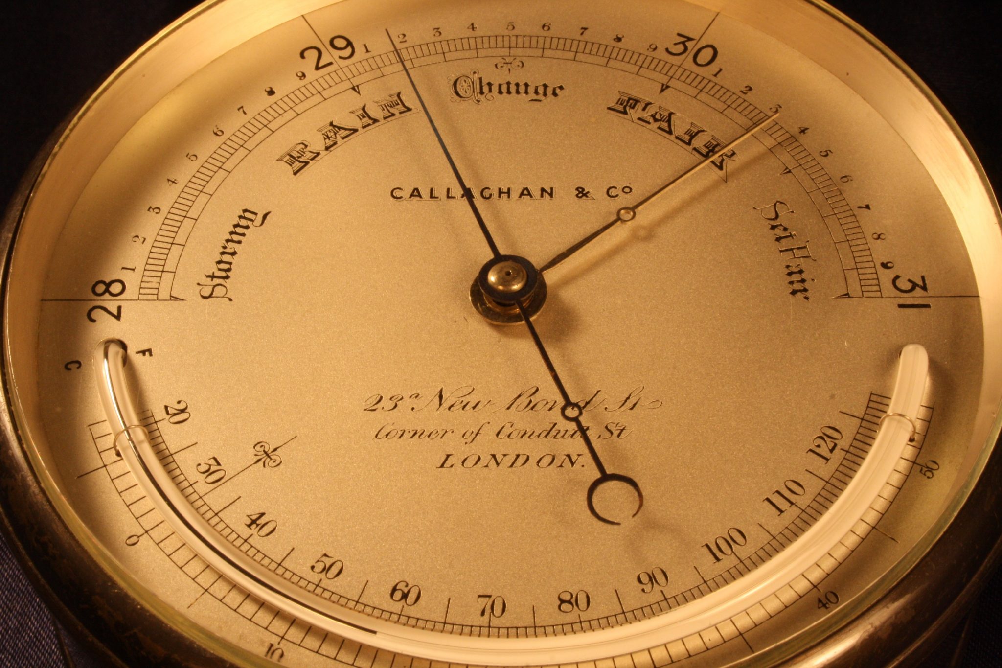 Image of Callaghan Barometer No 5993