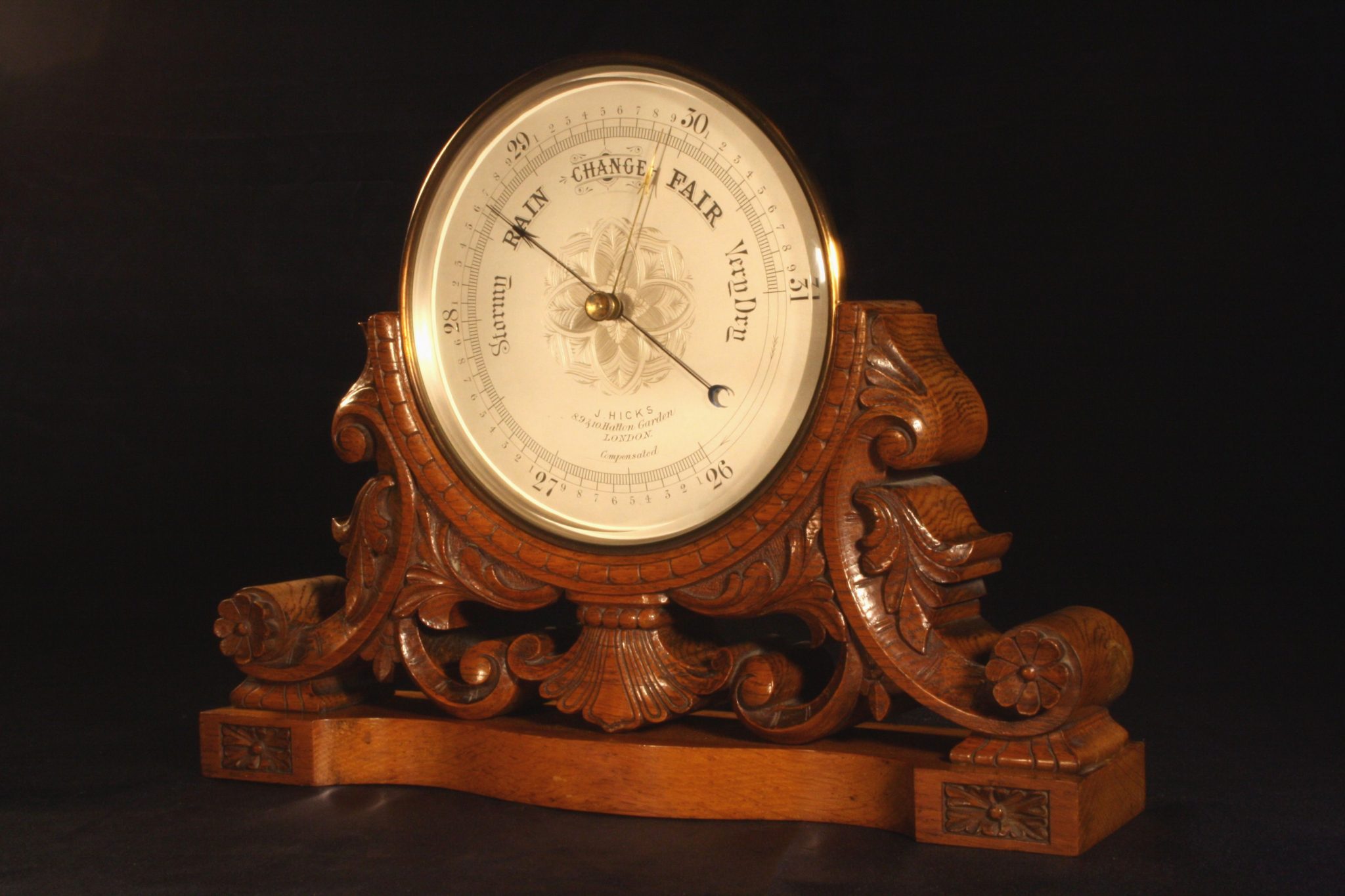 Image of Large Mantle Barometer by Hicks