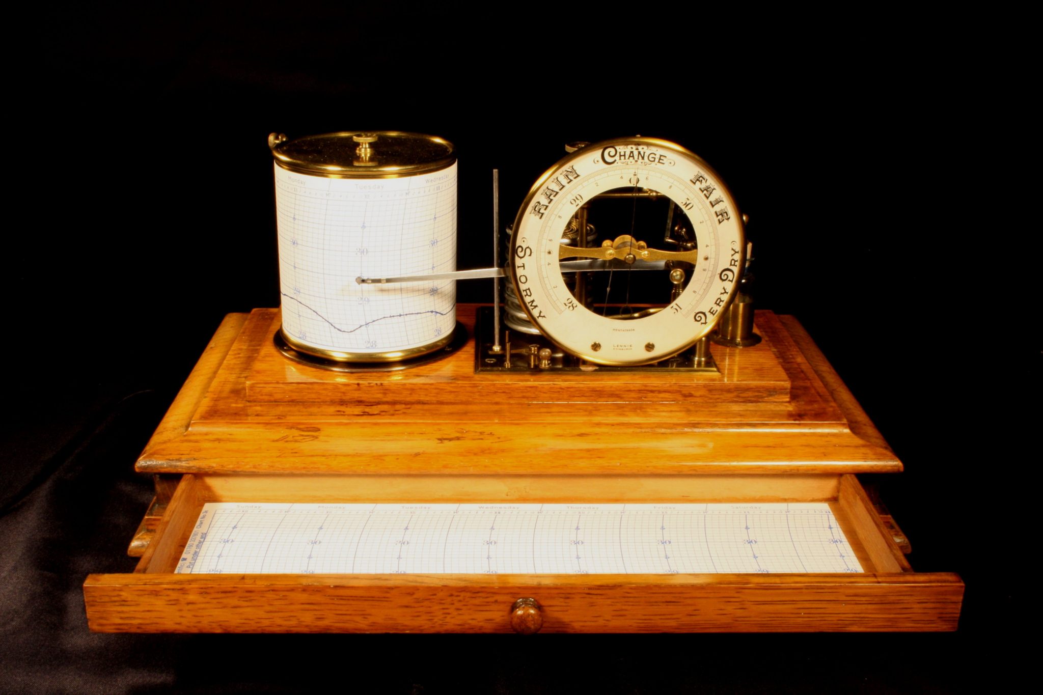 Image of Short & Mason Barograph & Barometer, Lennie