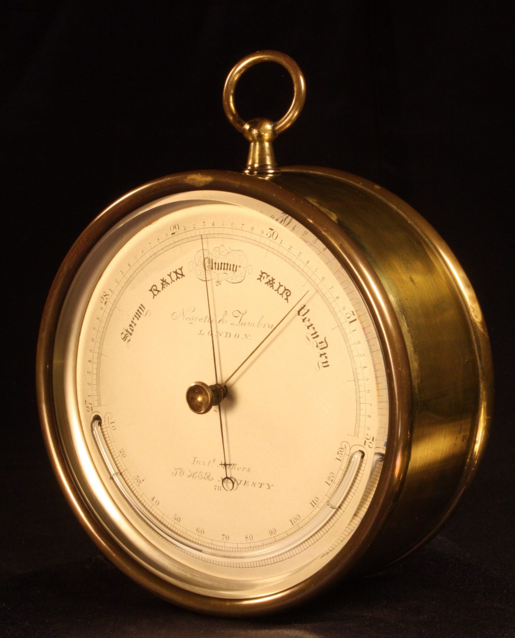 Image of Negretti & Zambra Barometer No 711 c1858