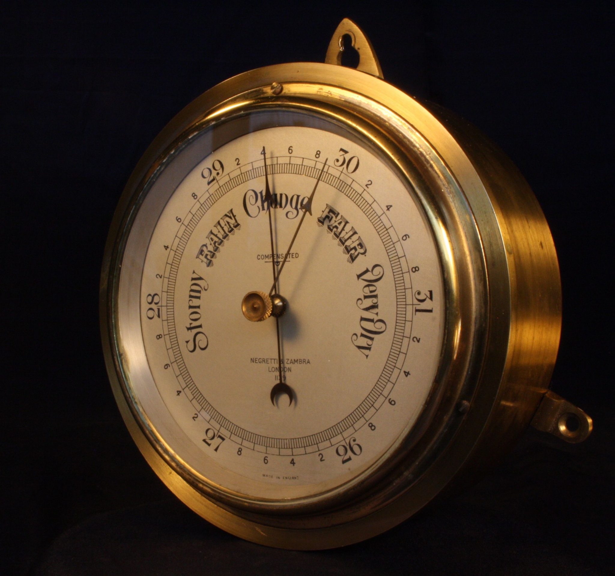 Image of Negretti & Zambra Marine Barometer No 1139