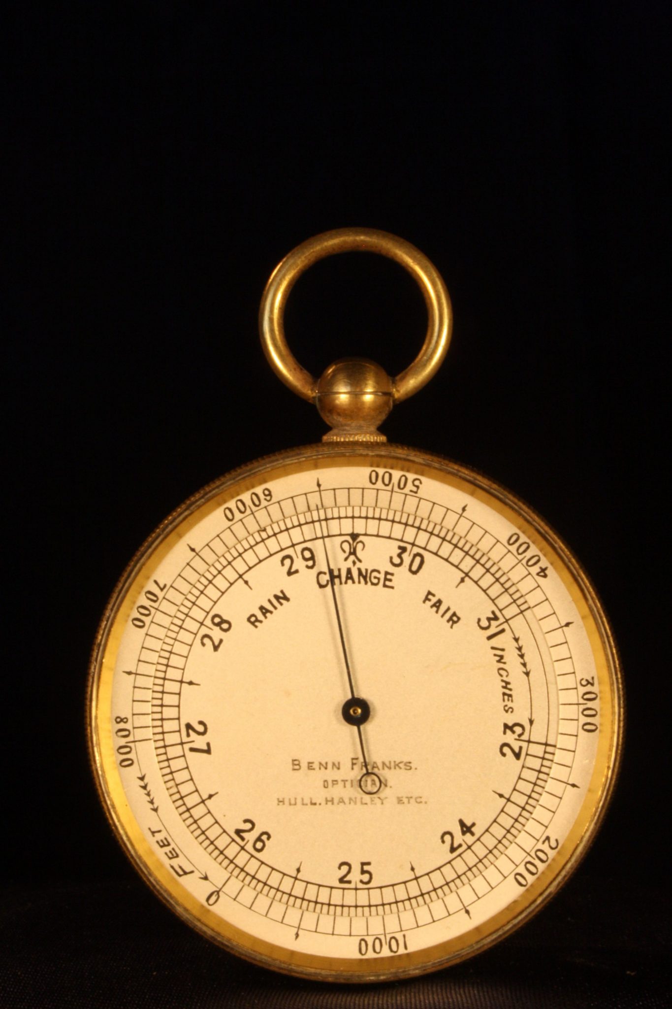 Image of Pocket Barometer Thermometer Compass Compendium by Negretti & Zambra