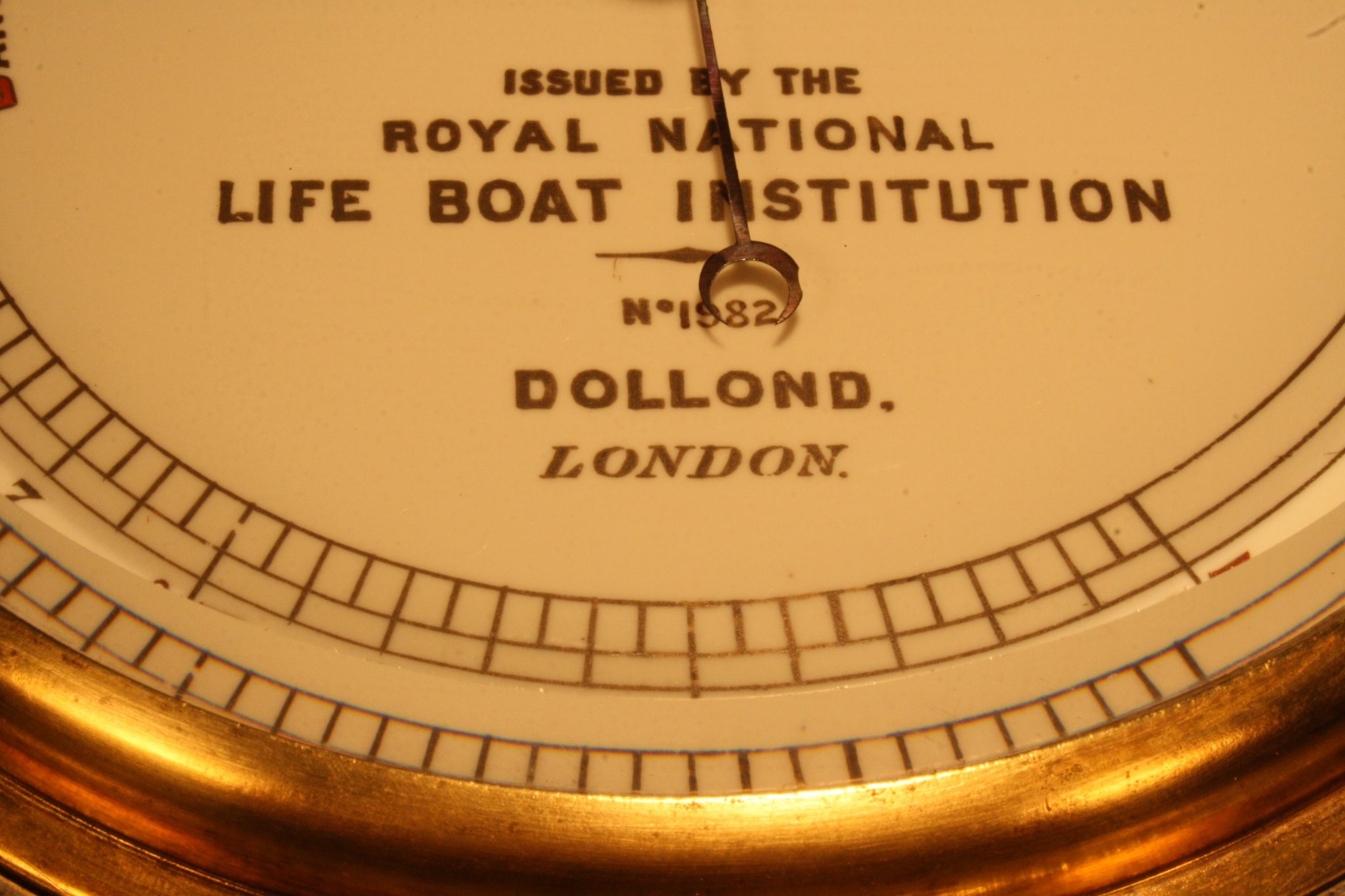 Image of Dollond RNLI Fishermans Marine Barometer No 1982