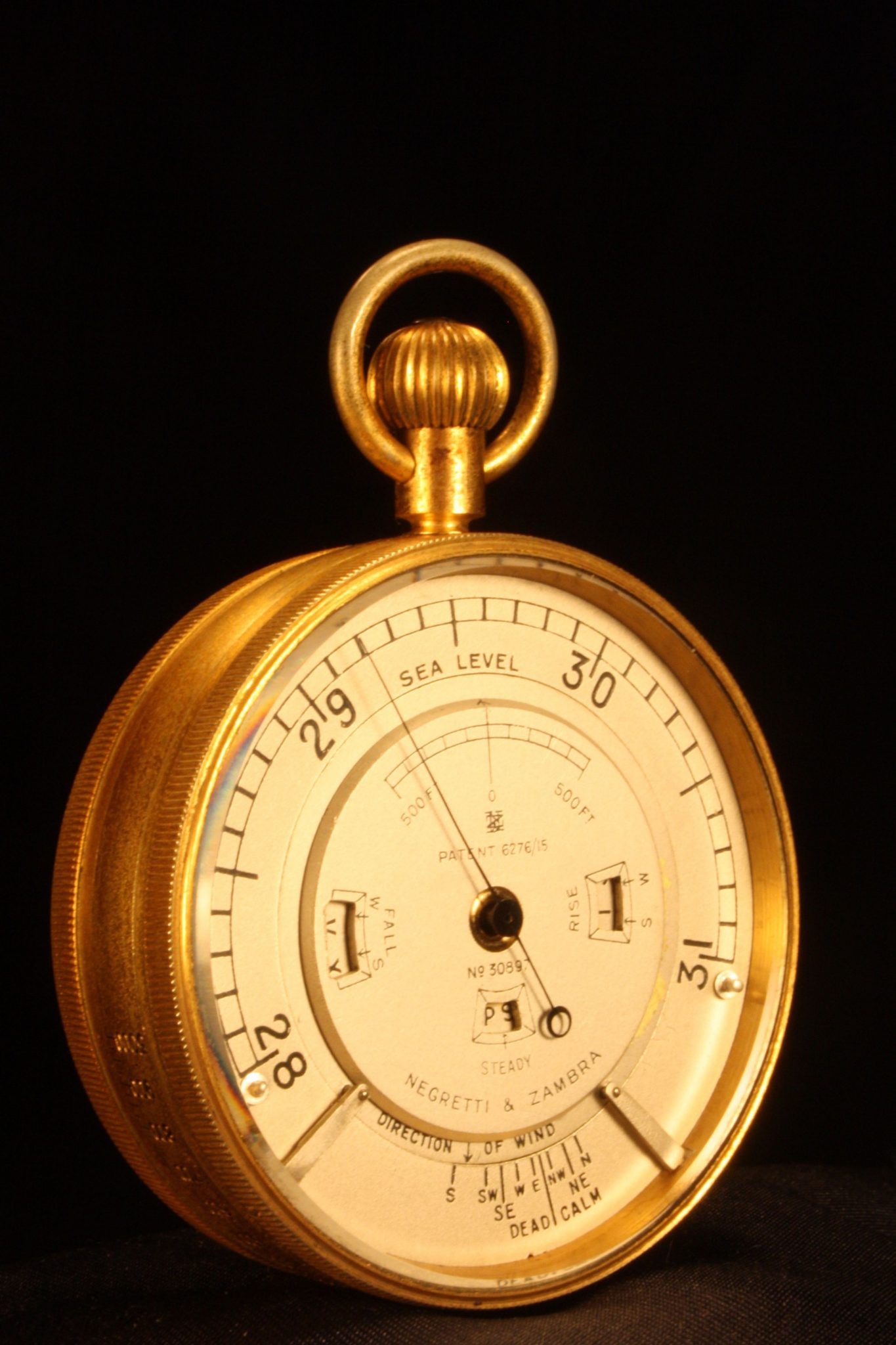 Image of Negretti & Zambra Pocket Barometer Weather Watch