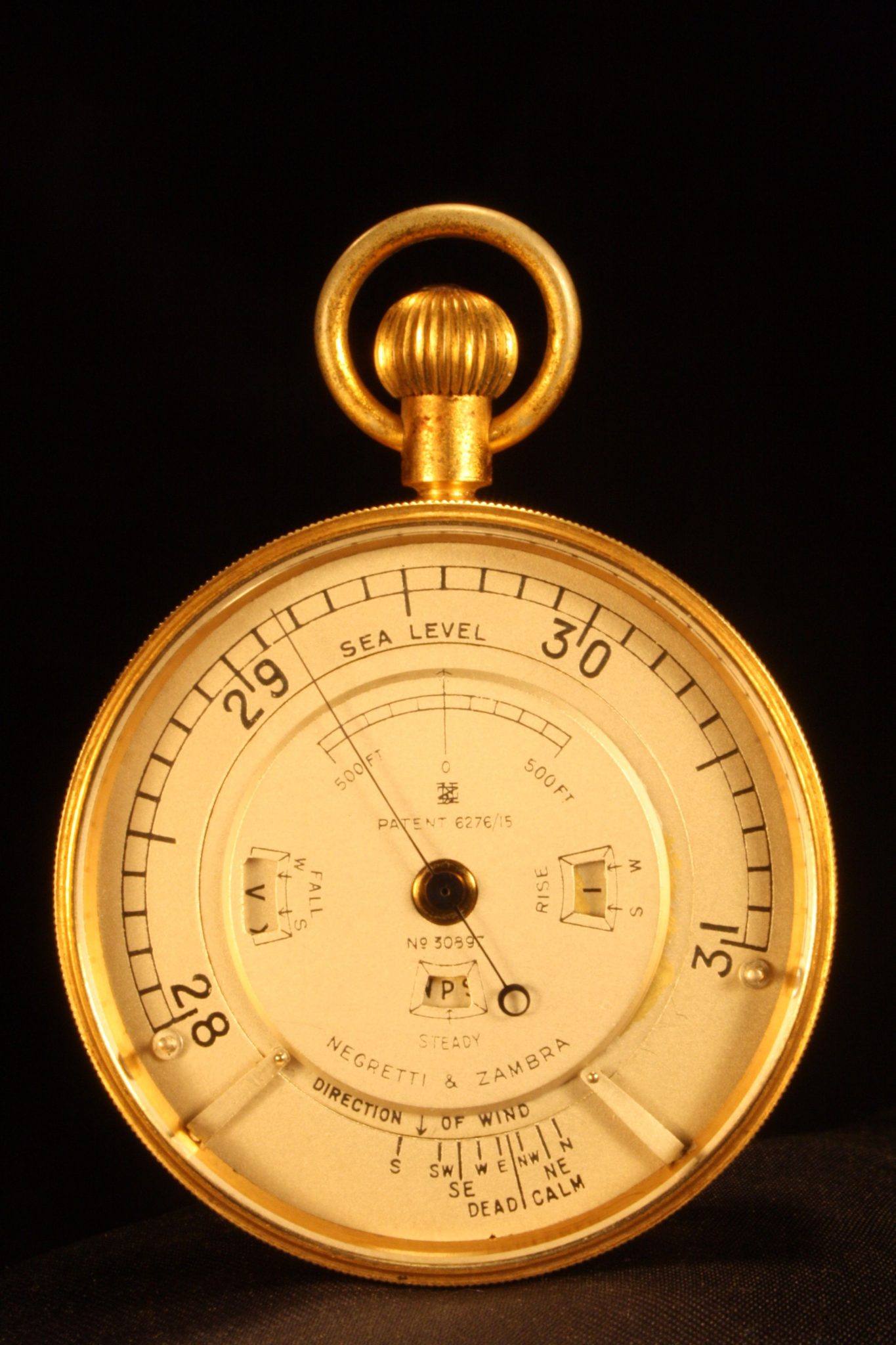 Image of Negretti & Zambra Pocket Barometer Weather Watch