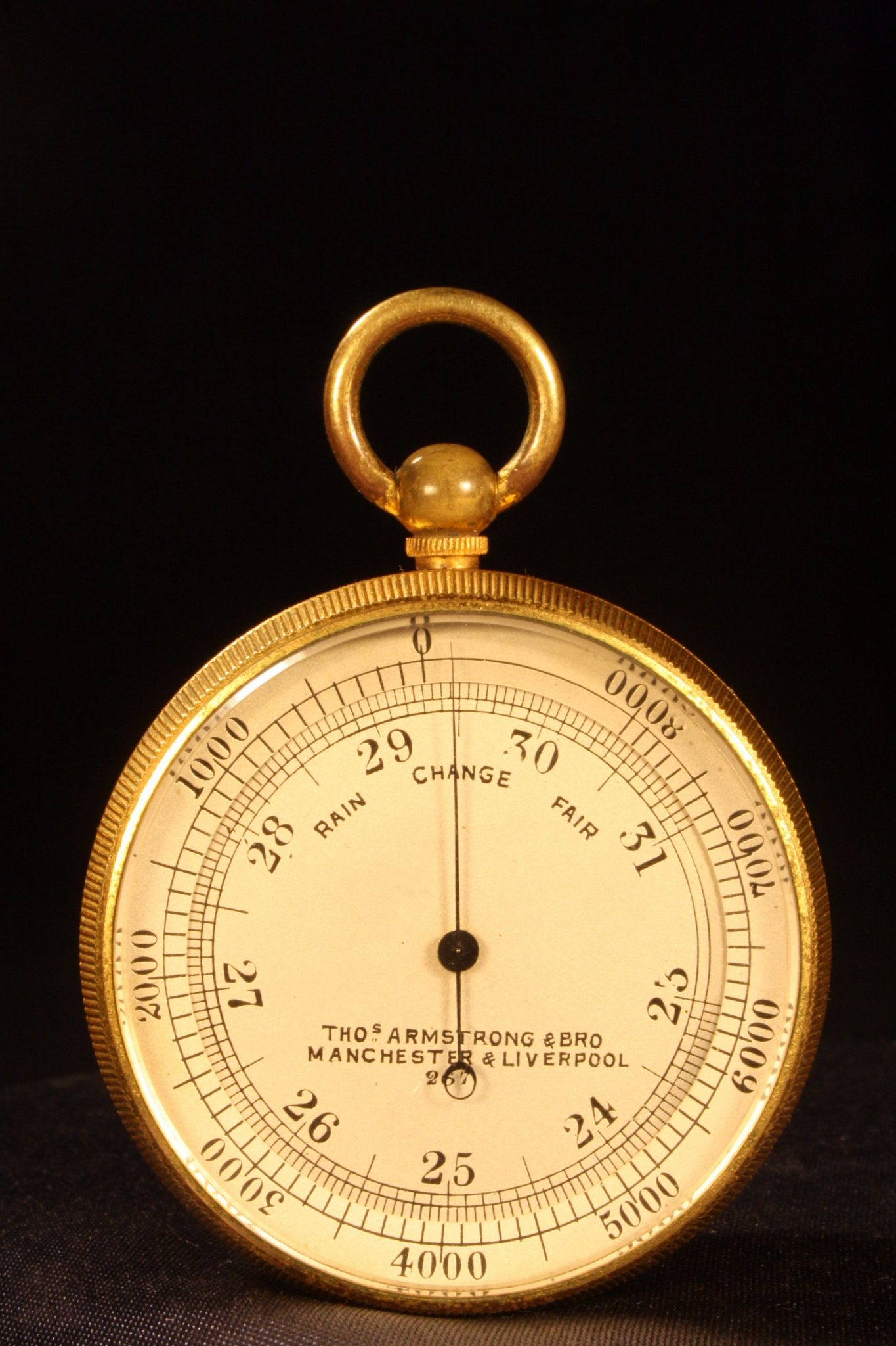 Image of Thomas Armstrong Pocket Barometer c1870