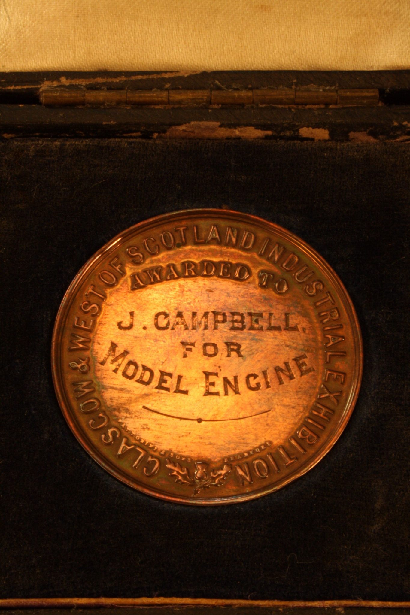 Image of Victorian Model Steam Engine Medals