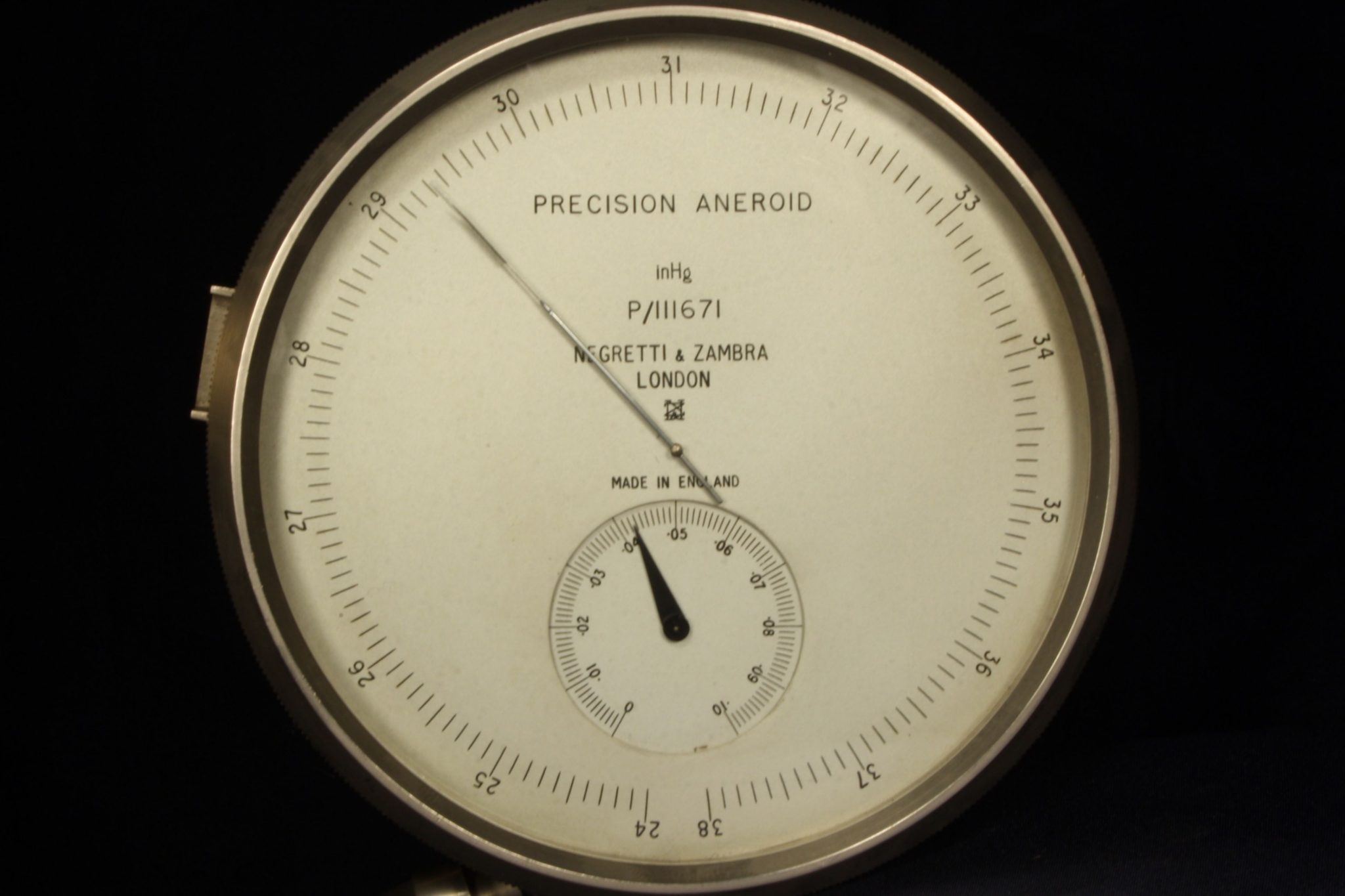 Image of Negretti & Zambra Precision Aneroid Surveying Barometer P/111671