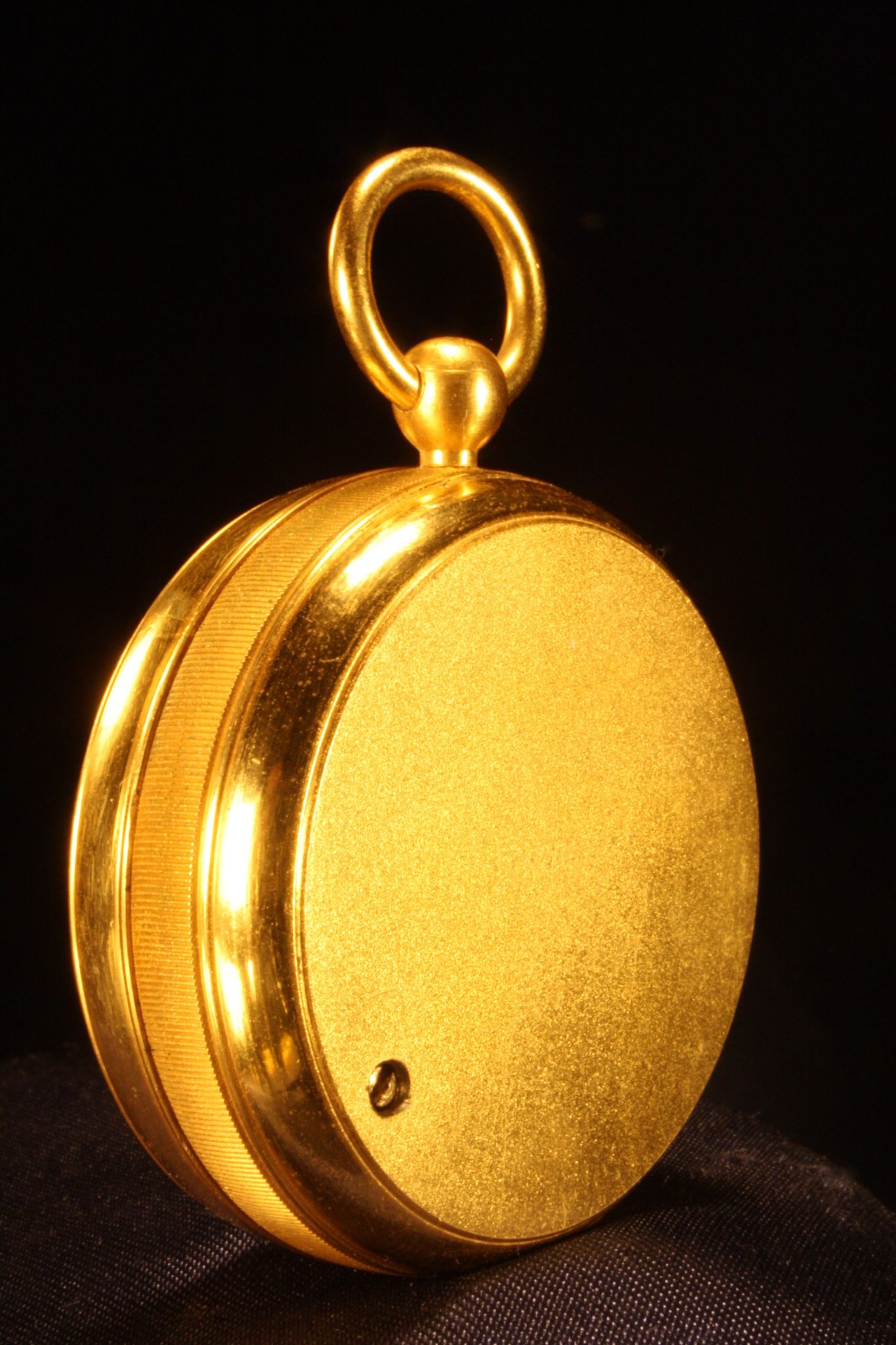 Image of Callaghan Gilt Brass Pocket Barometer No 8422