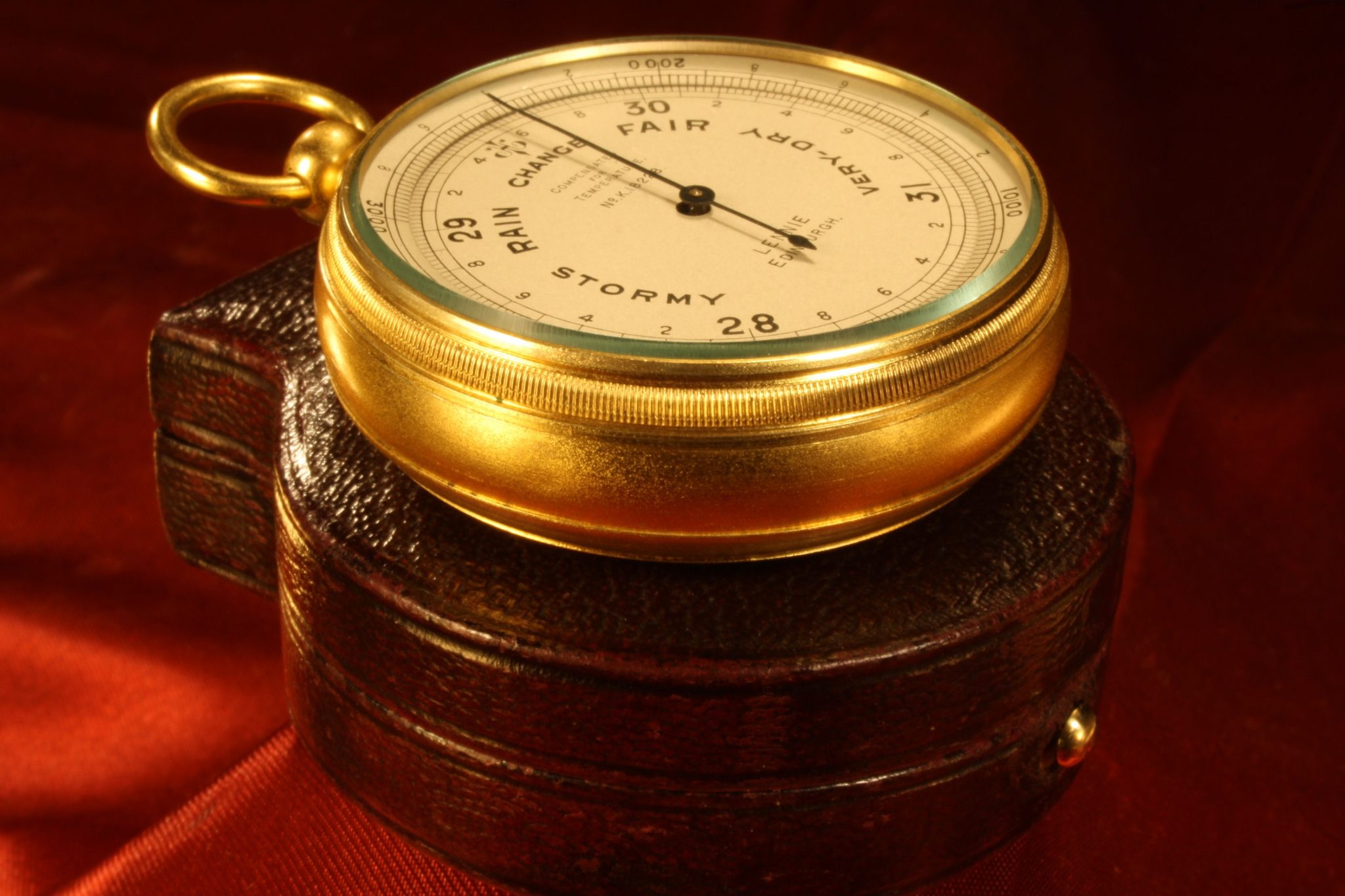 Image of Short & Mason Pocket Barometer K18228 Retailed by Lennie