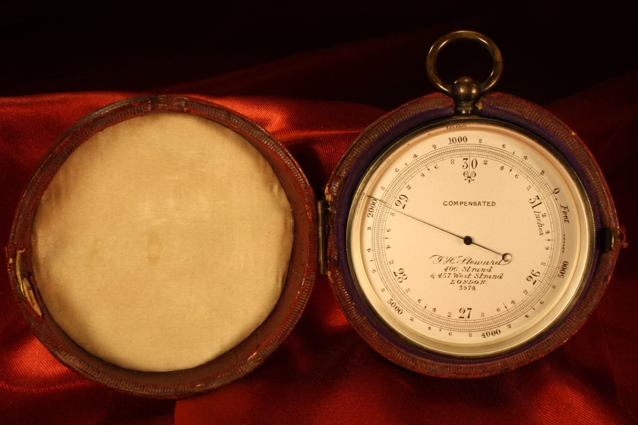 Image of Steward Pocket Barometer No 3974