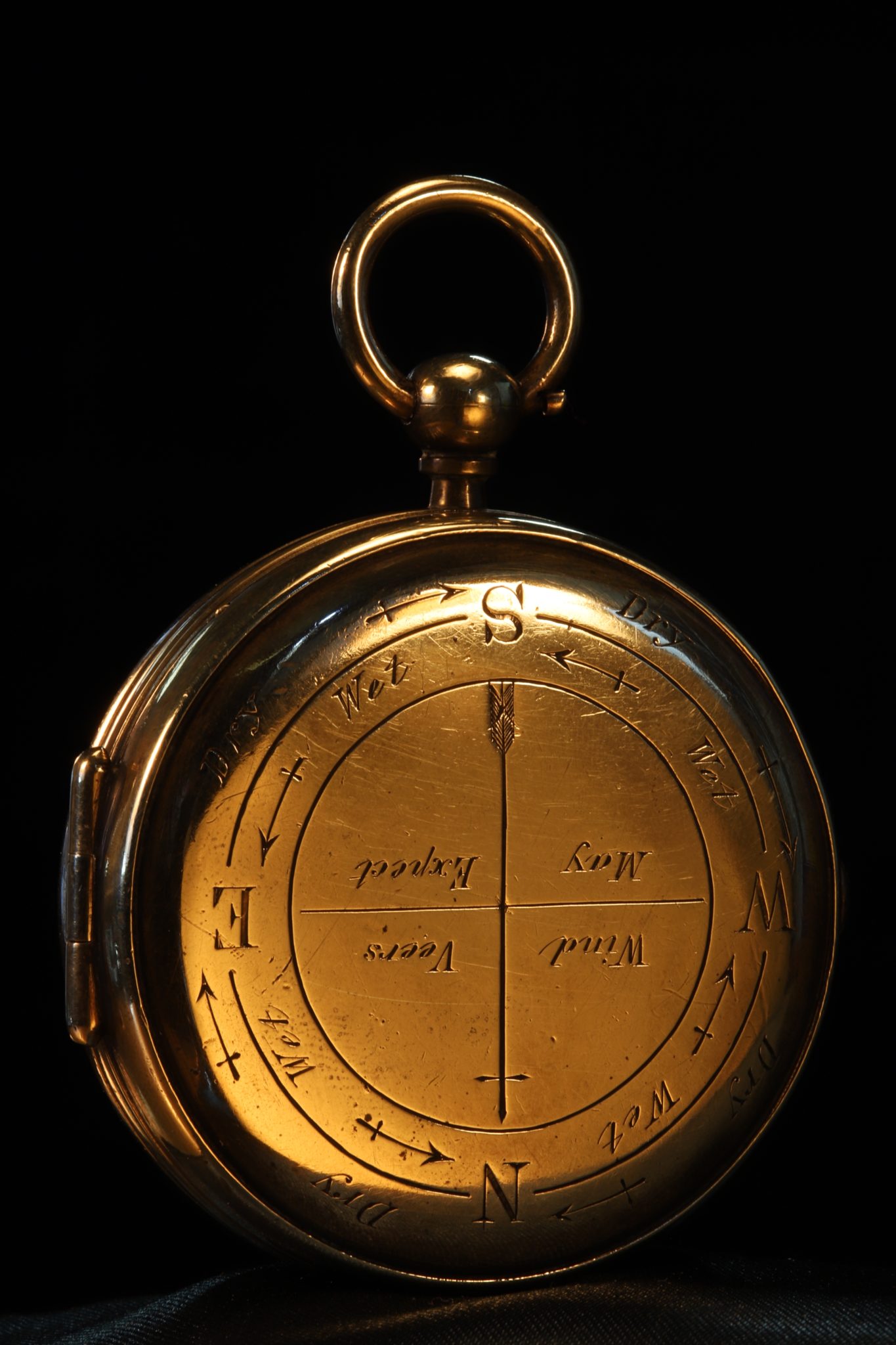 Image of Brass Pocket Compass Attributed to Henry Browne & Son c1887