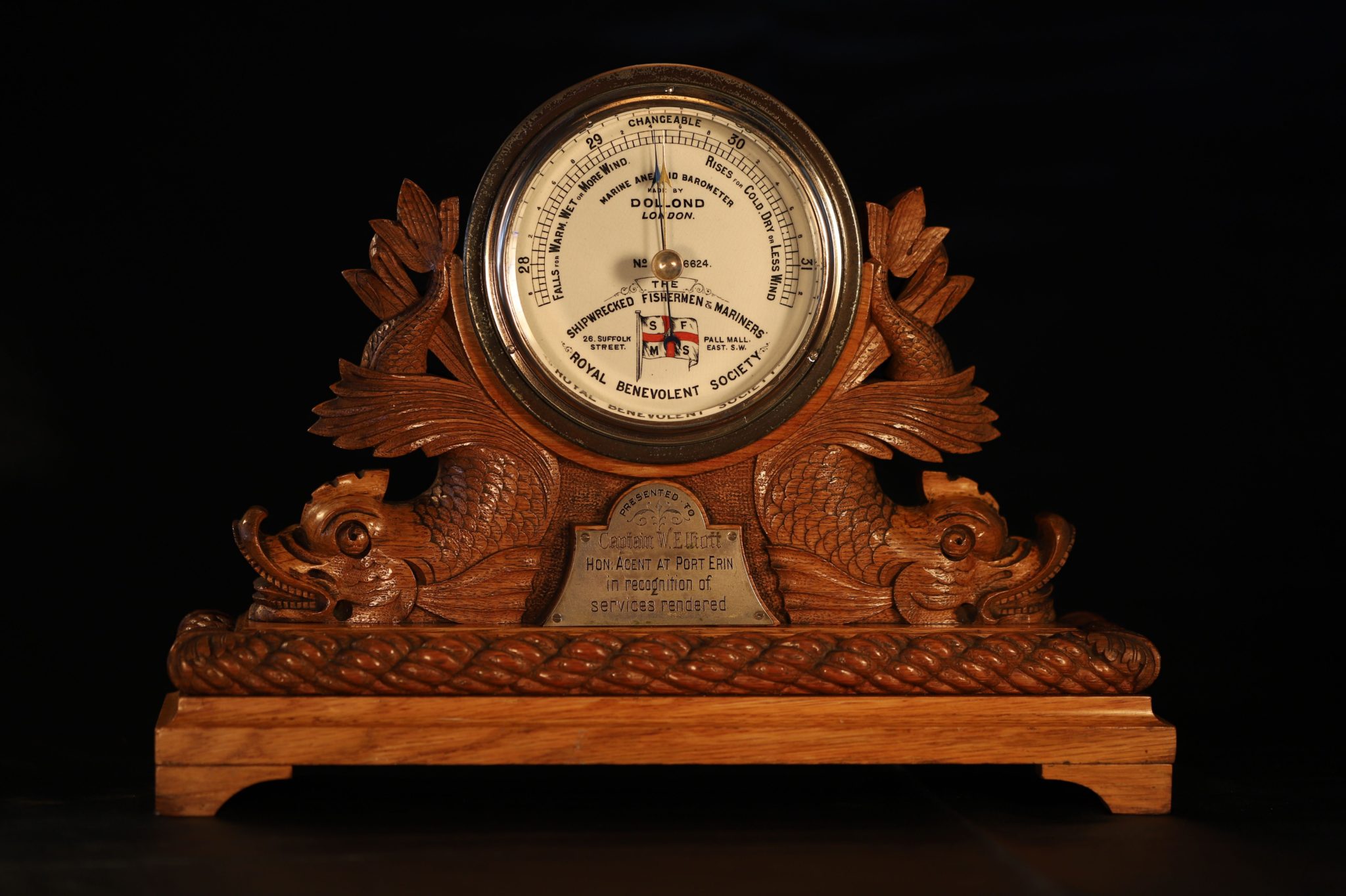 Image of Dollond Shipwrecked Barometer No 6624