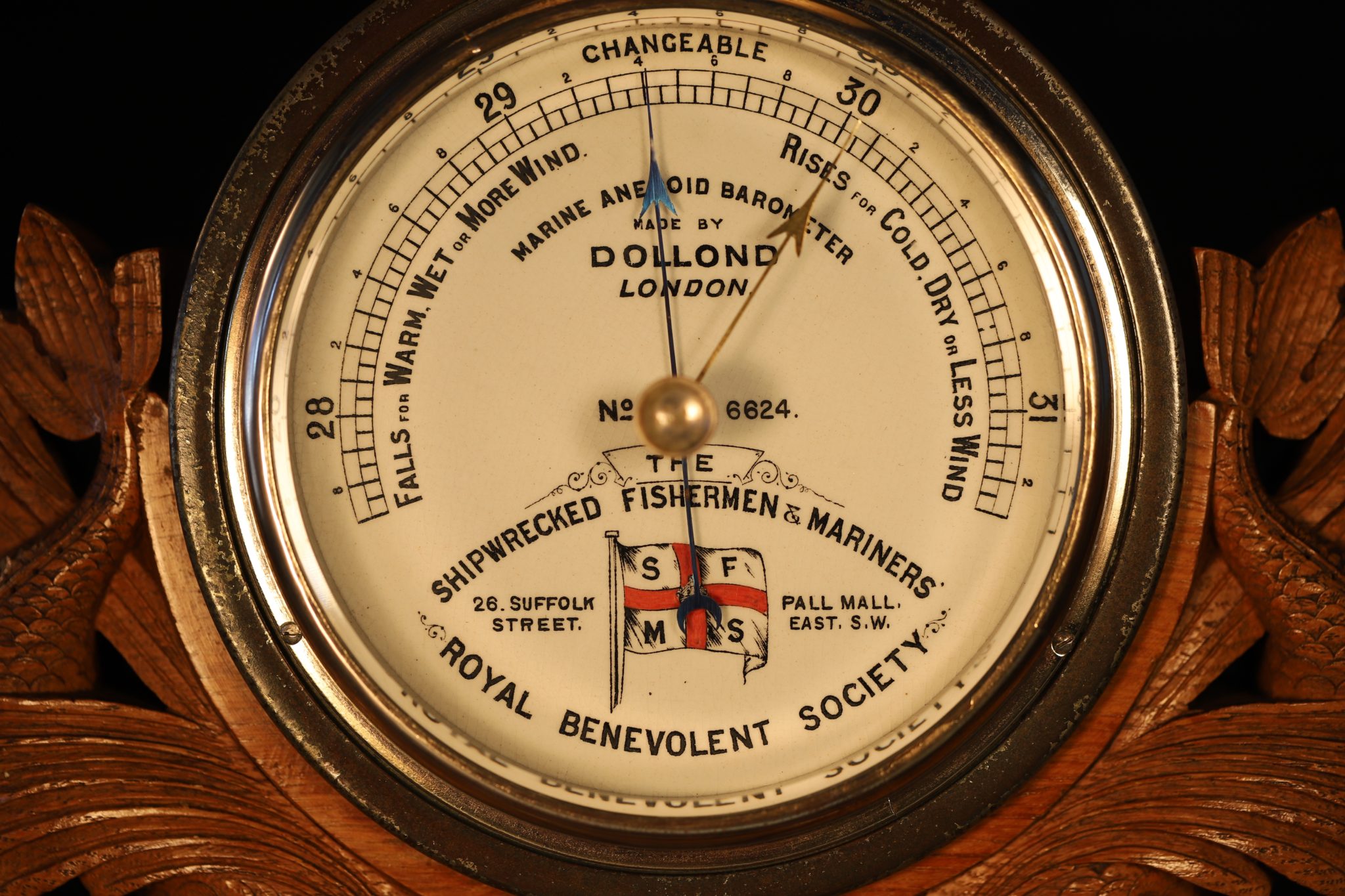 Image of Dollond Shipwrecked Barometer No 6624
