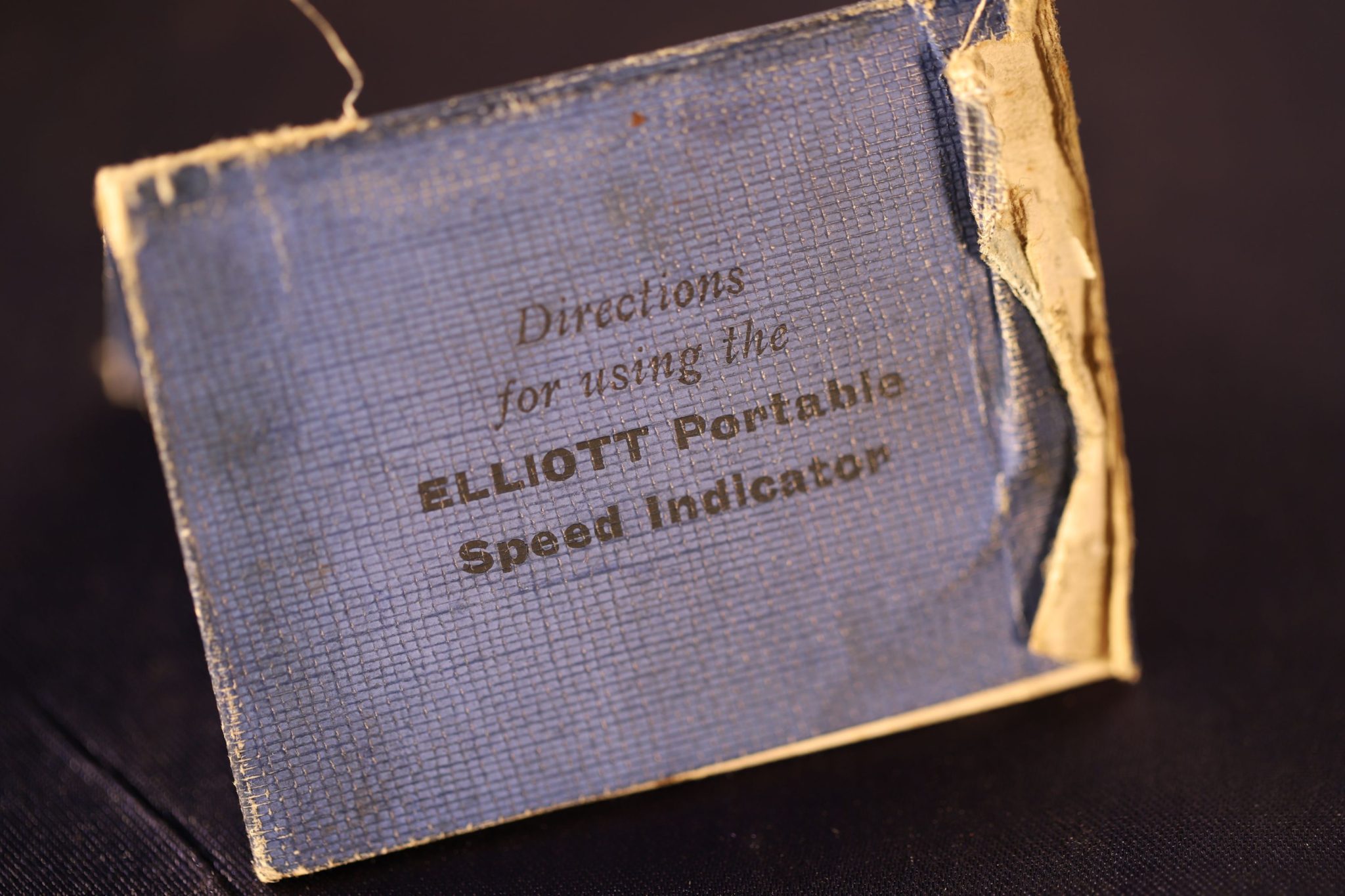 Image of Elliott Brothers Speed Indicator No 17508 c1920