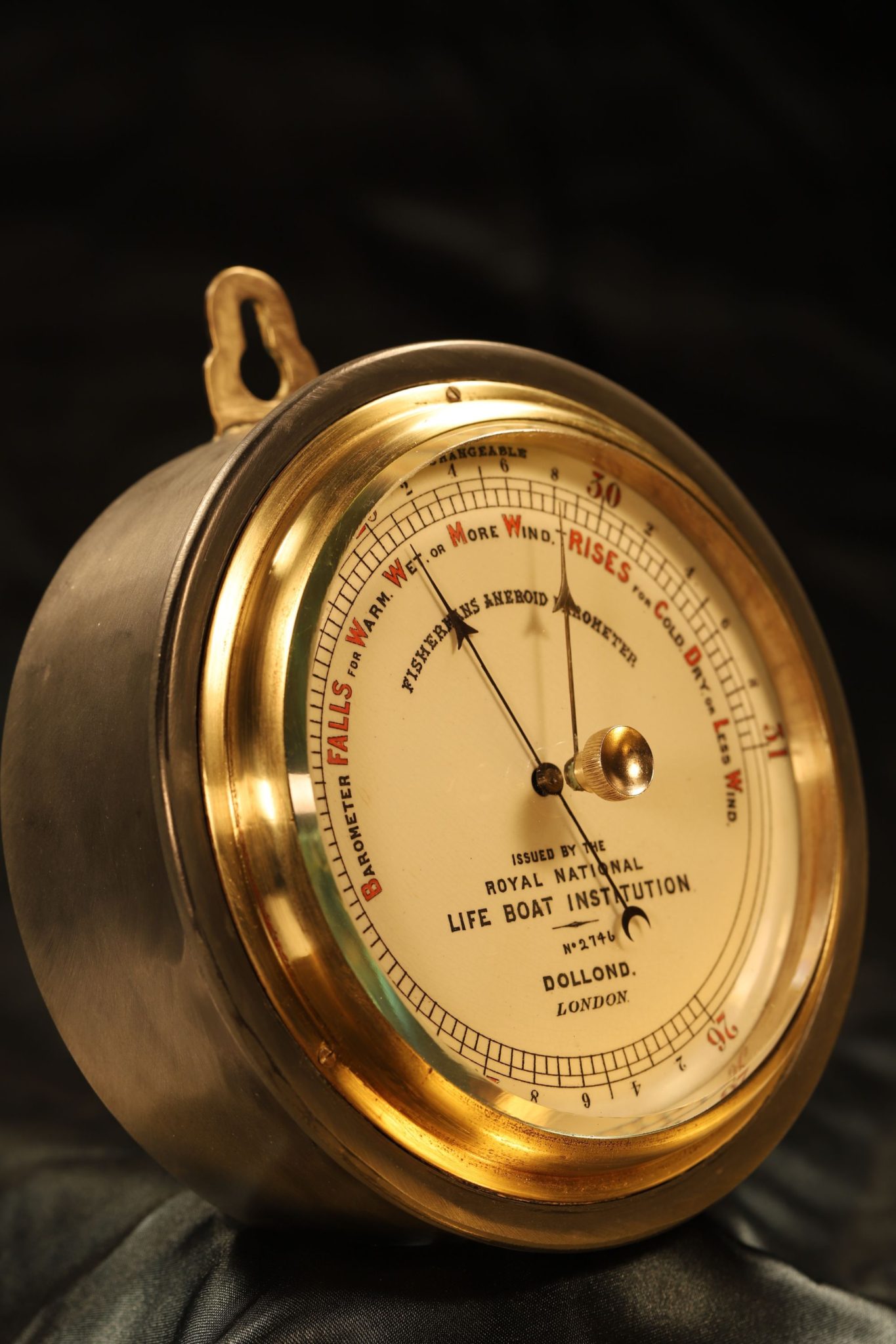 Image of RNLI Marine Barometer by Dollond No 2746