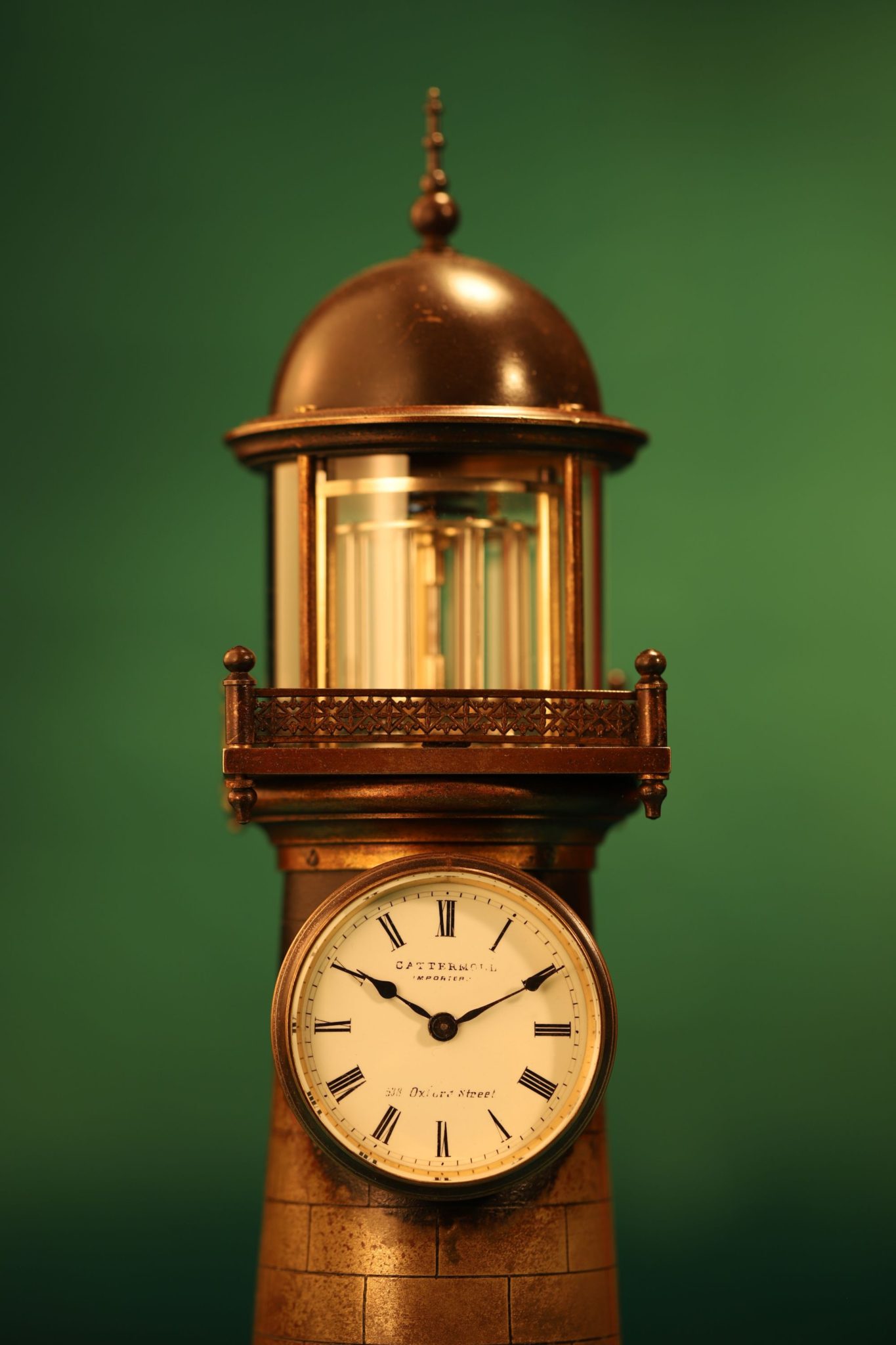 Image of Industrial Series Lighthouse Clock by Guilmet No 249 c1870