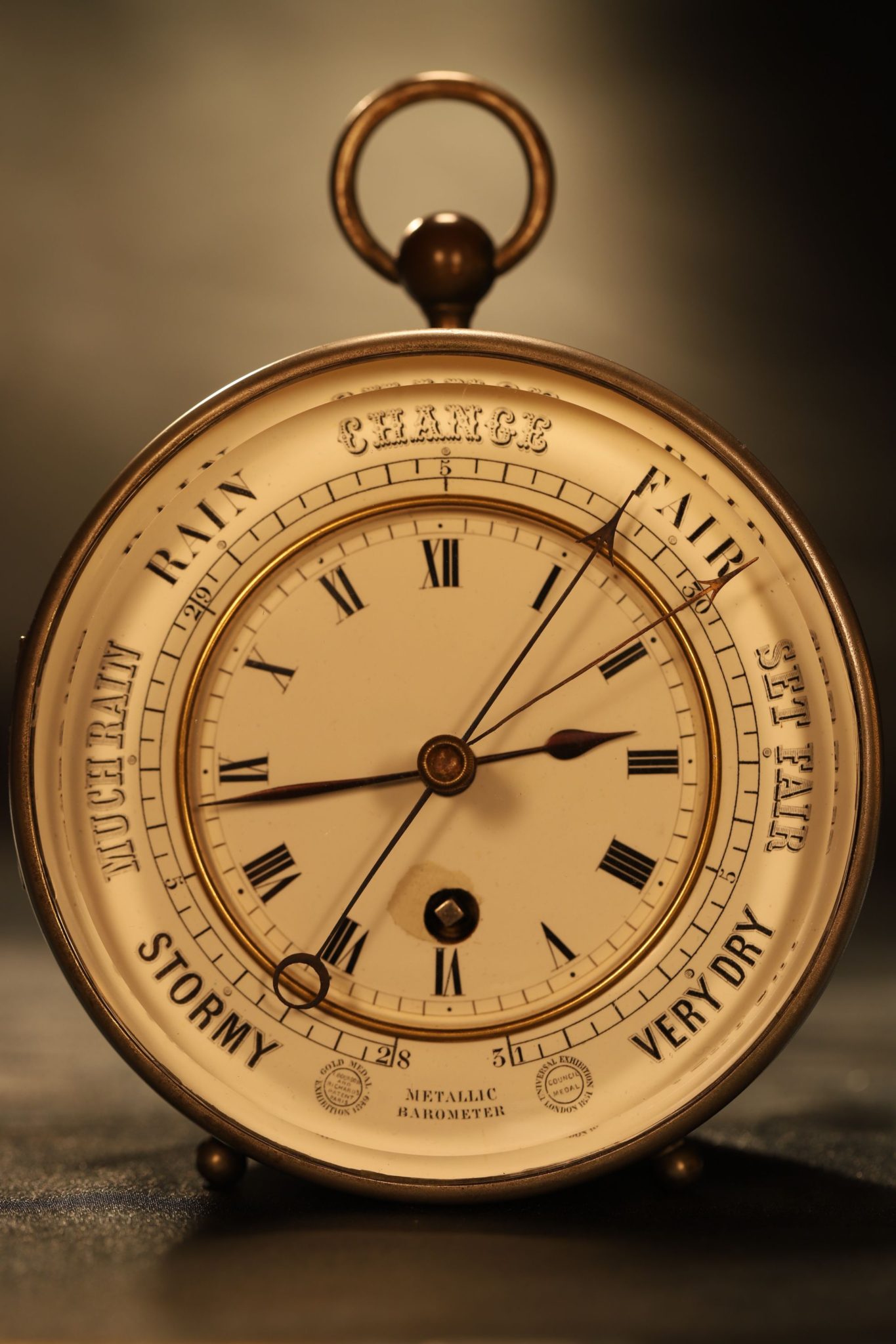 Image of Bourdon & Richard Clock Barometer No 539