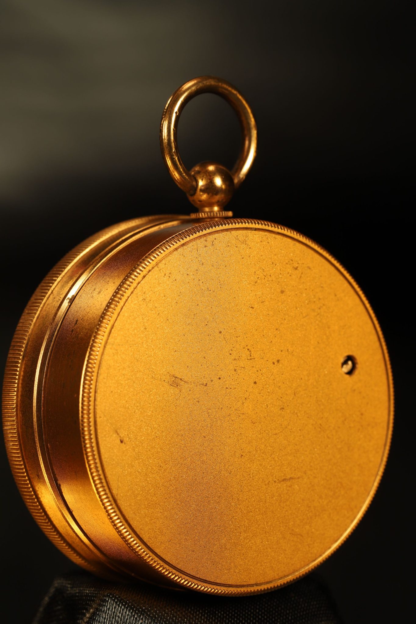 Image of Ross Pocket Barometer with Thermometer c1880