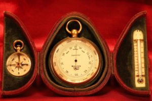 Image of Pocket Barometer Travel Compendium by Dollond No 7886 c1900