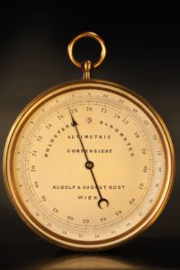 Image of Naudet Barometer Altimeter Retailed by Rost