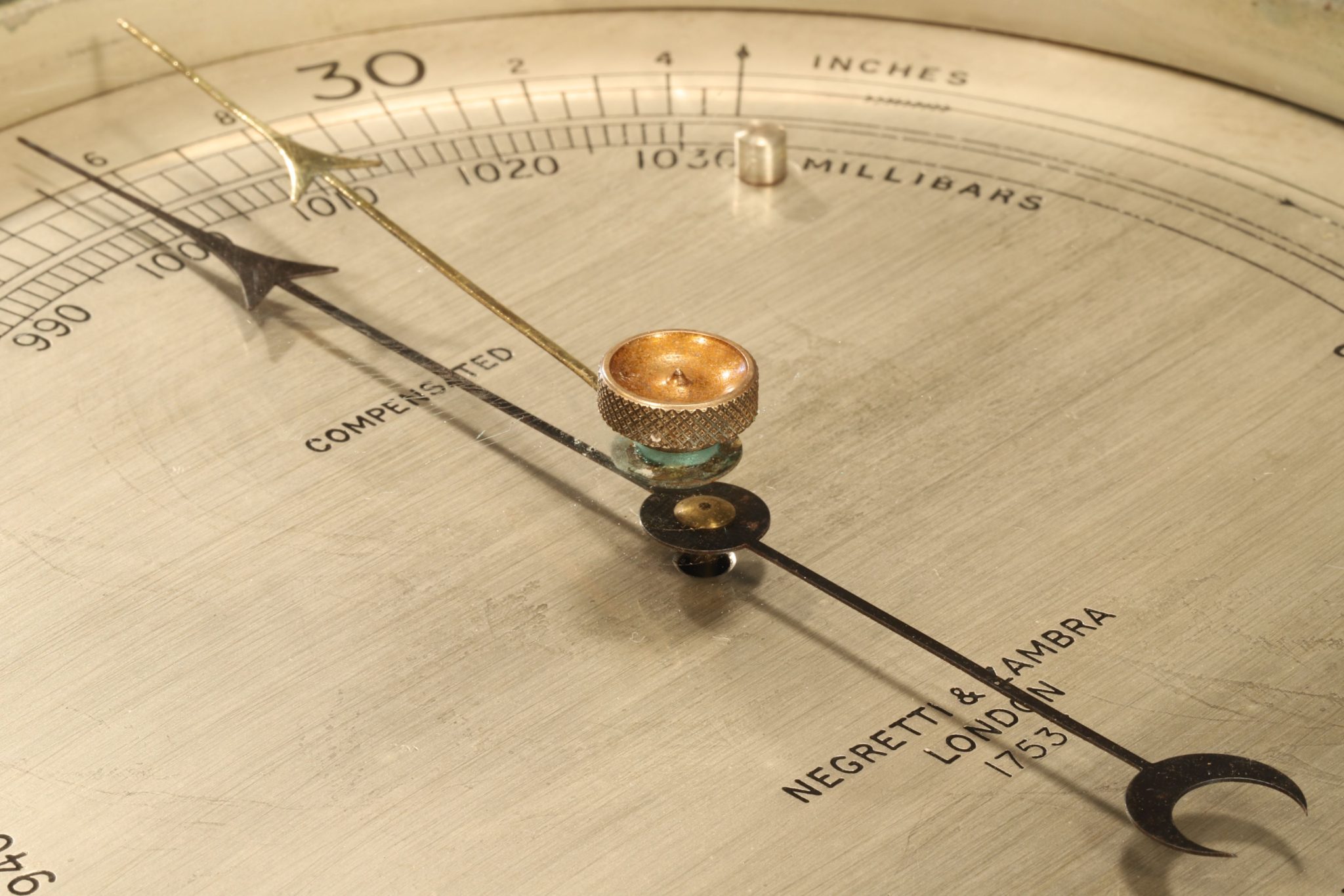 Image of Negretti & Zambra Submarine Barometer No 17537 c1940