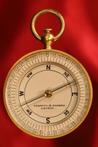 Image of Negretti & Zambra Pocket Compass c1895