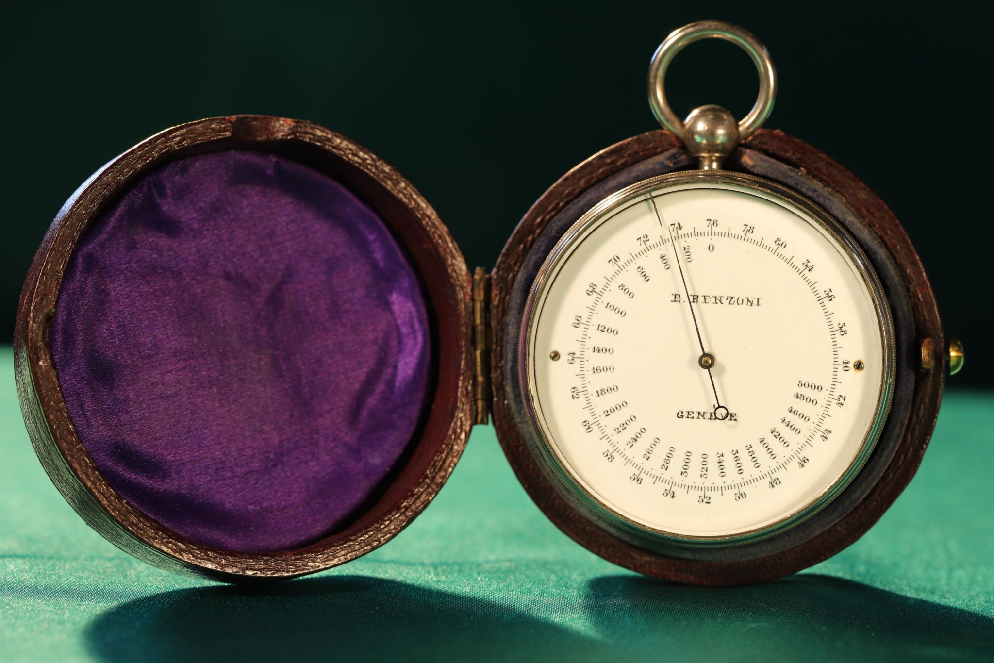Image of Pocket Barometer Altimeter Compass Thermometer Compendium by Benzoni