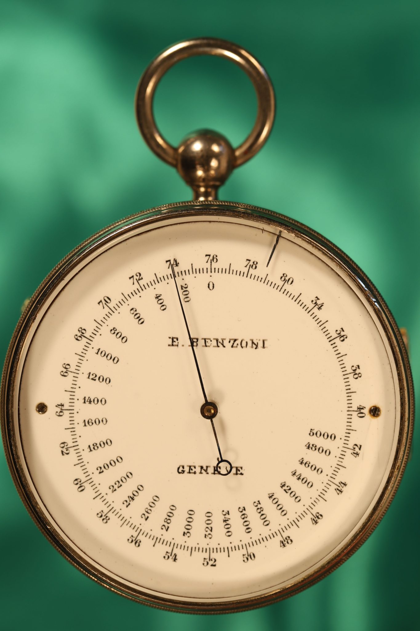 Image of Pocket Barometer Altimeter Compass Thermometer Compendium by Benzoni