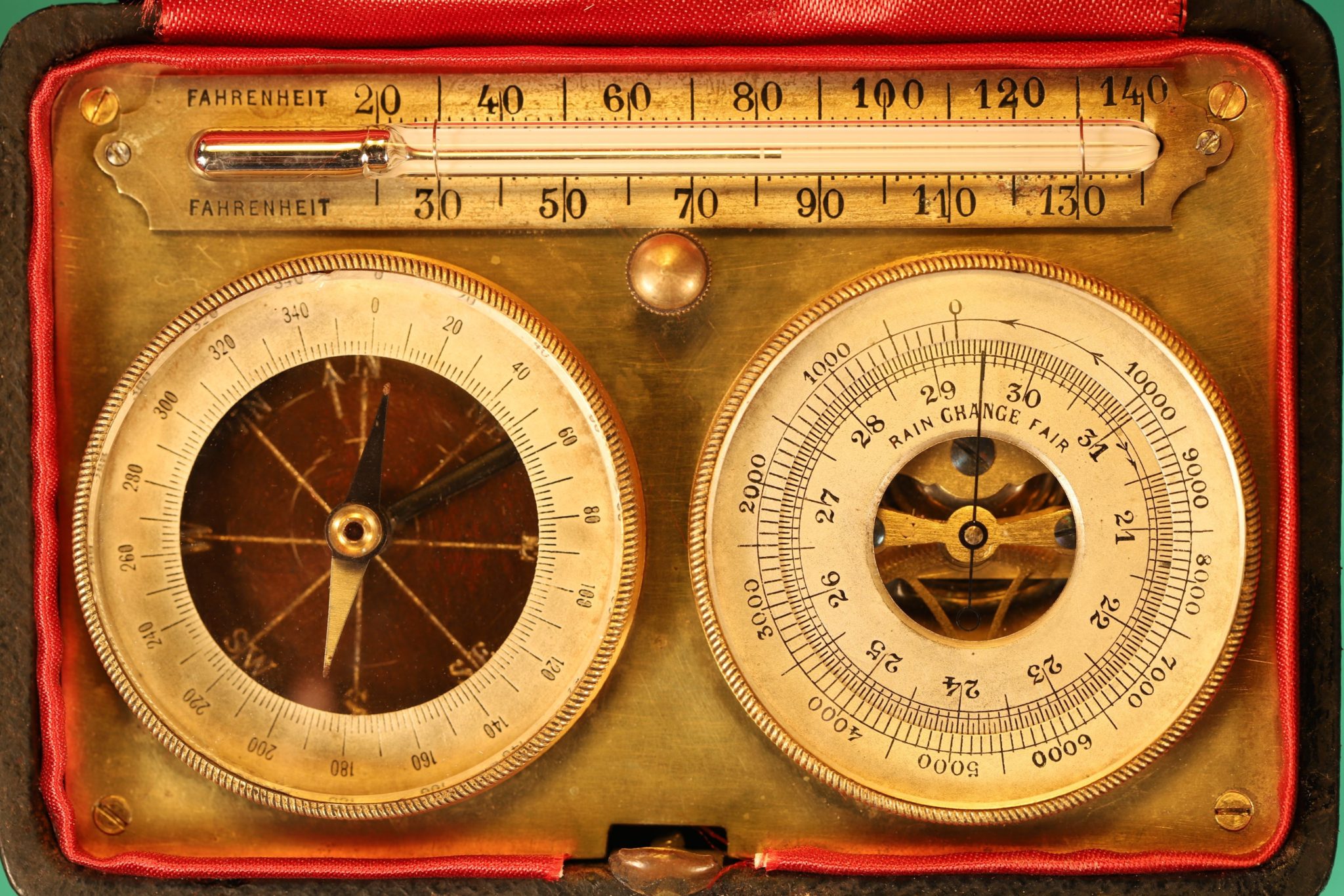 Image of French Tourist Pocket Barometer Compendium