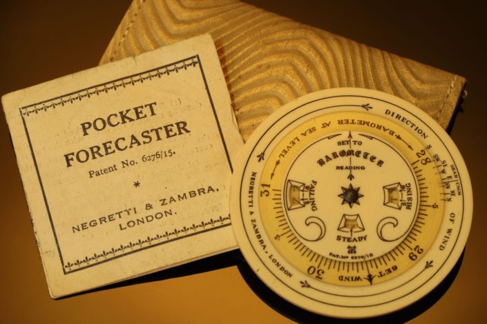 POCKET FORECASTER BY NEGRETTI & ZAMBRA c1925