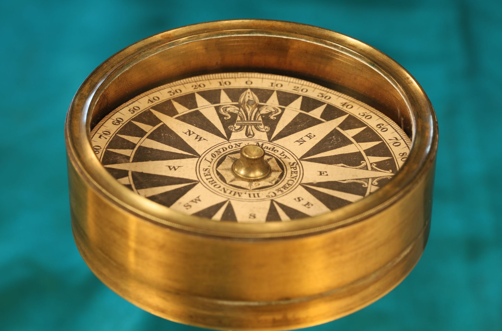 Image of Mariners or Explorers Compass by Spencer Browning & Co