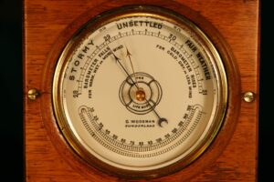 Image of The Life-Buoy Barometer by Dollond c1885 taken from front