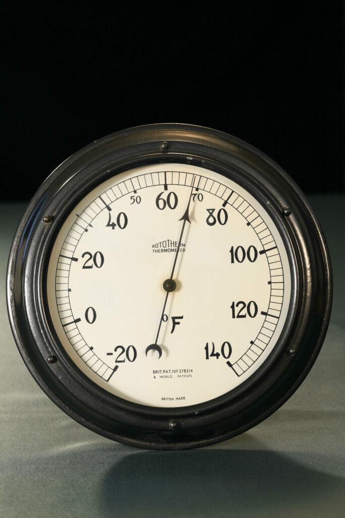 Rototherm 1930s Vintage Thermometer. Scientific Probe Brewing