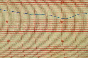 Image of original Specialty Bond watermarked barograph chart paper
