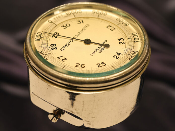 SMITH & SONS MOTOR ALTIMETER AND BAROMETER c1920 – Sold