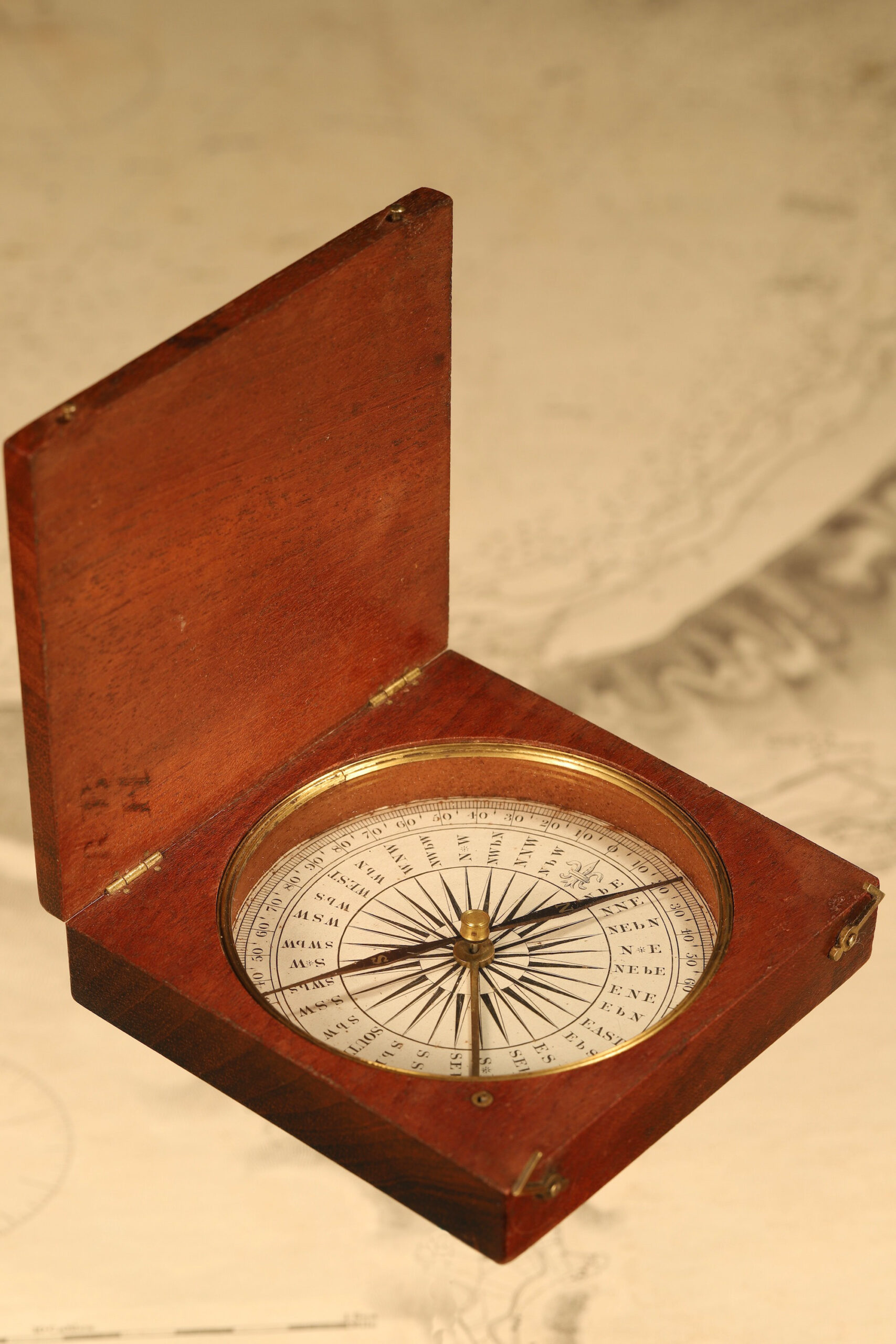 Barker-Mahogany-Compass-c1870