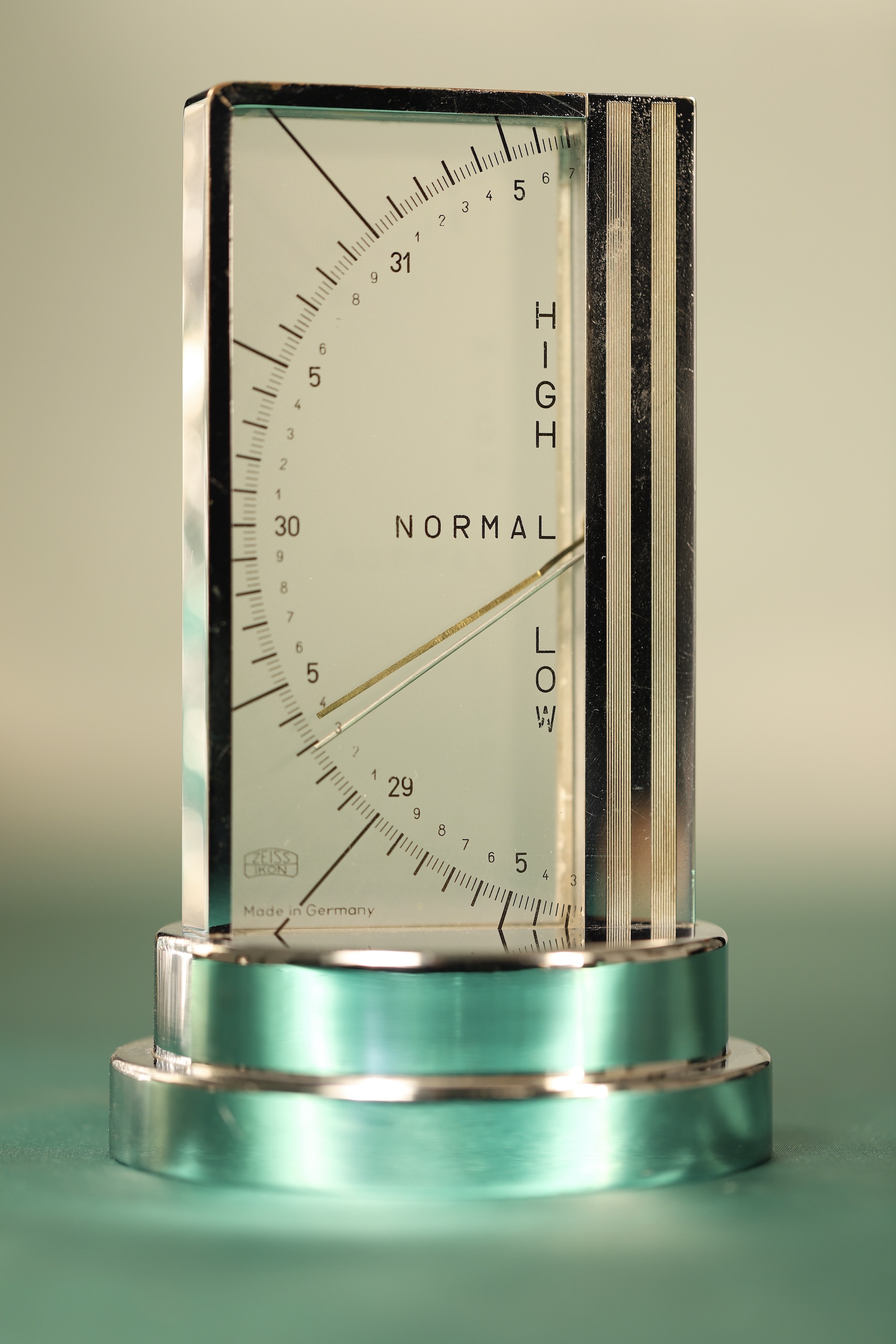 Zeiss Ikon Art Deco Desk Barometer BA1956