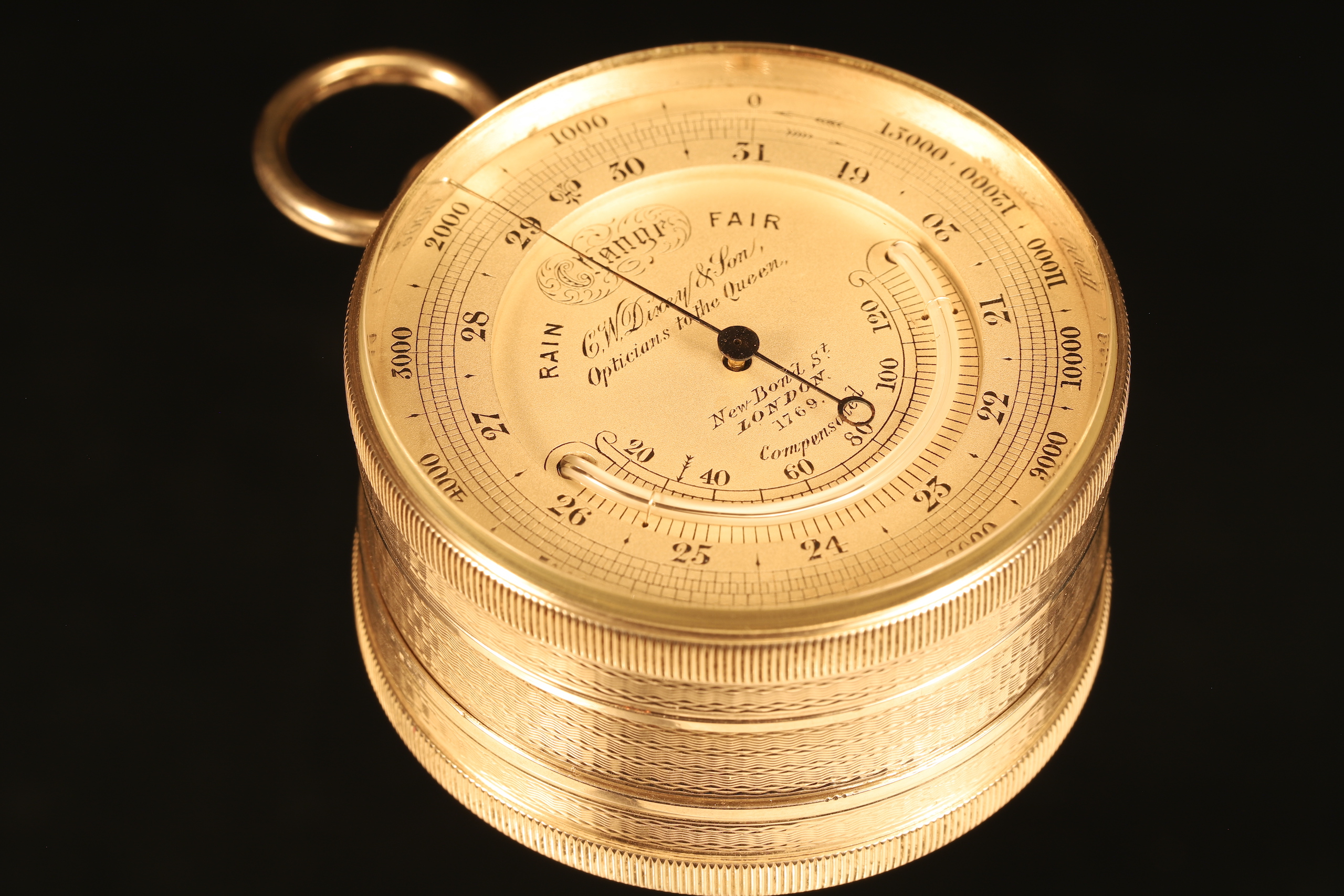 Silver Dixey Pocket Barometer No 1769 CP2018