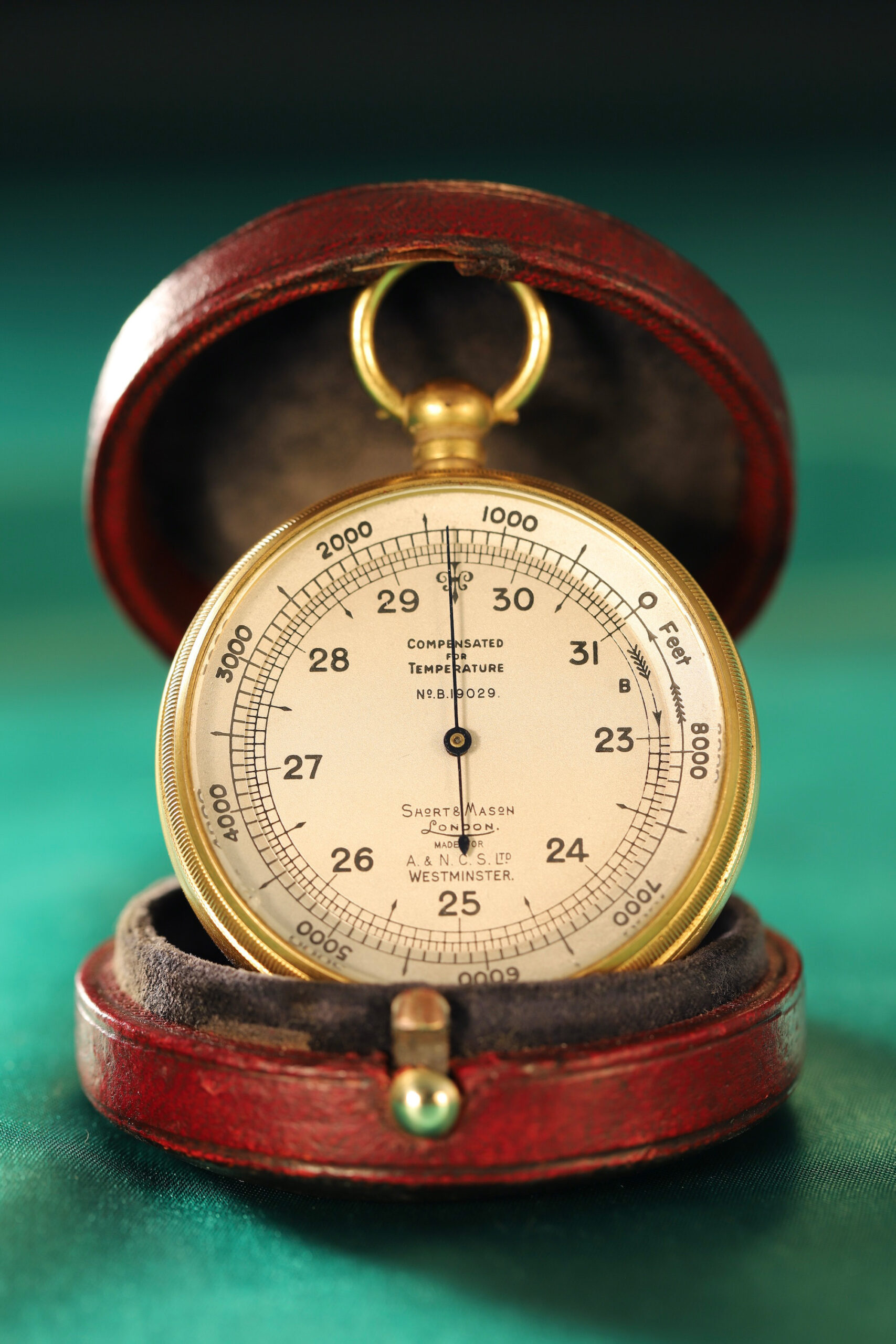 Short & Mason Pocket Barometer No B 19029 PB2255