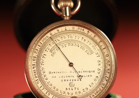 GOULIER ALTIMETRIC BAROMETER BY JULES RICHARD No 51471 c1905 – Sold