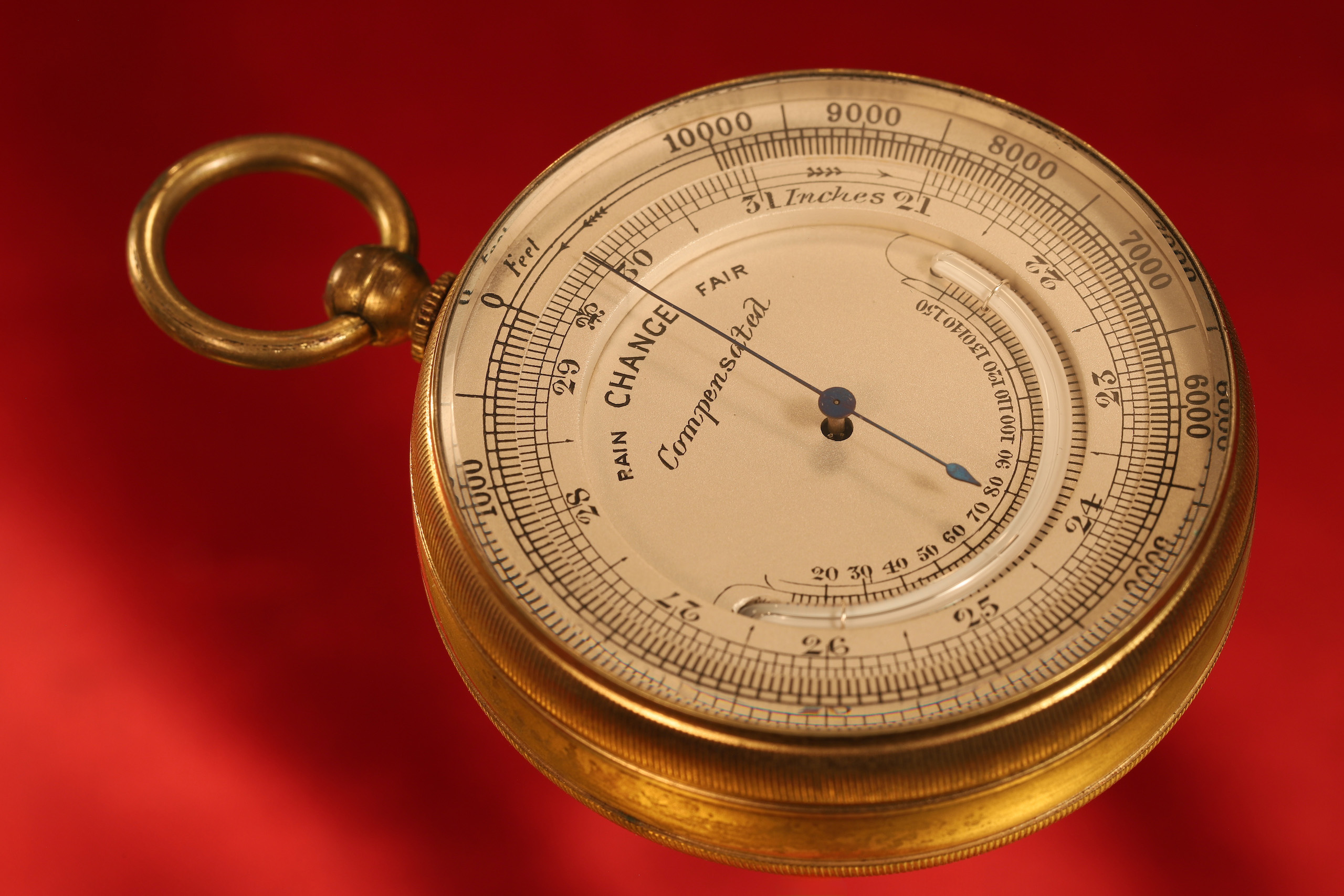 Pocket Barometer with Thermometer PB1903