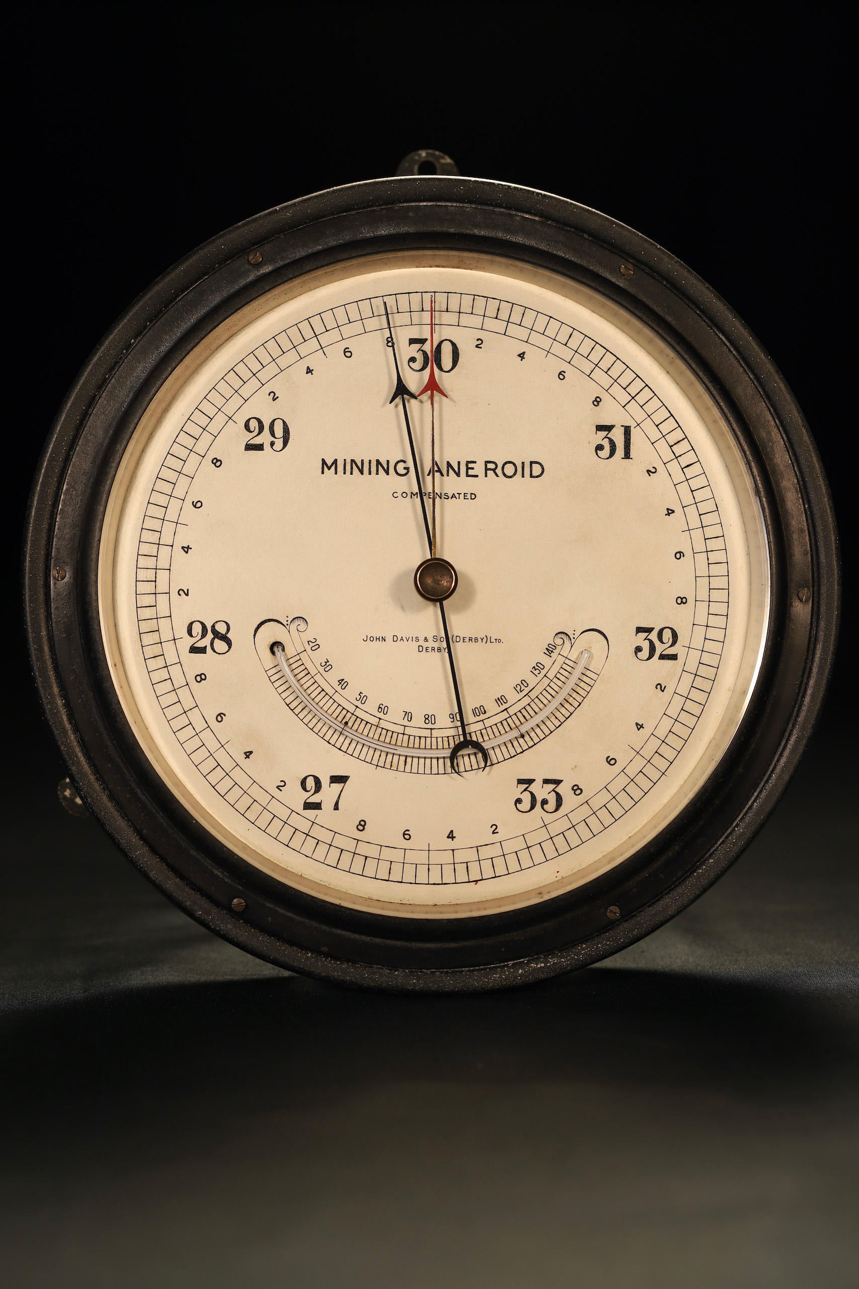 SCARCE MINING ANEROID BY SHORT MASON FOR JOHN DAVIS SON C1920 SCARCE MINING ANEROID BY SHORT MASON FOR JOHN DAVIS SON C1920