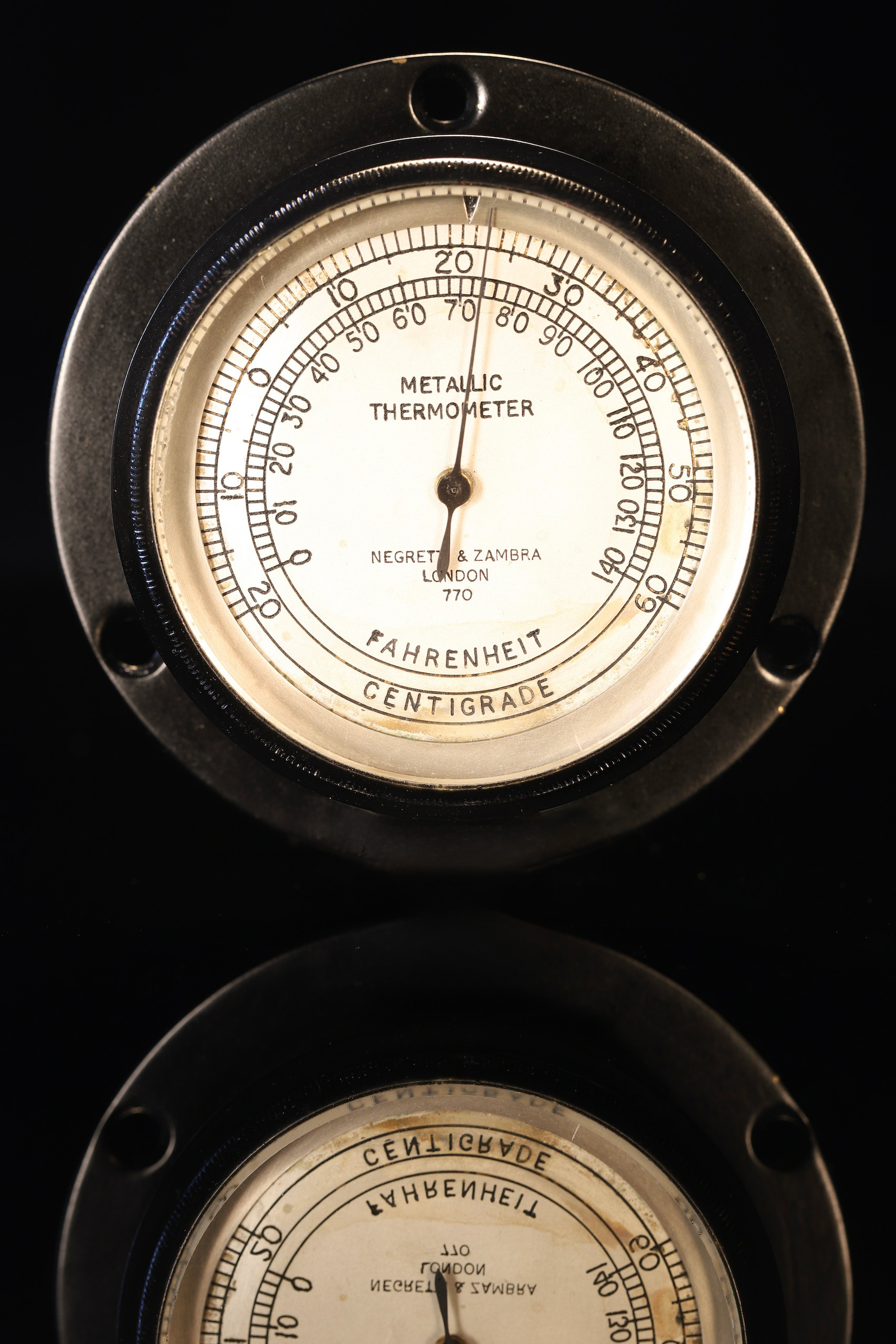 Negretti & Zambra Metallic Thermometer No 770_1a