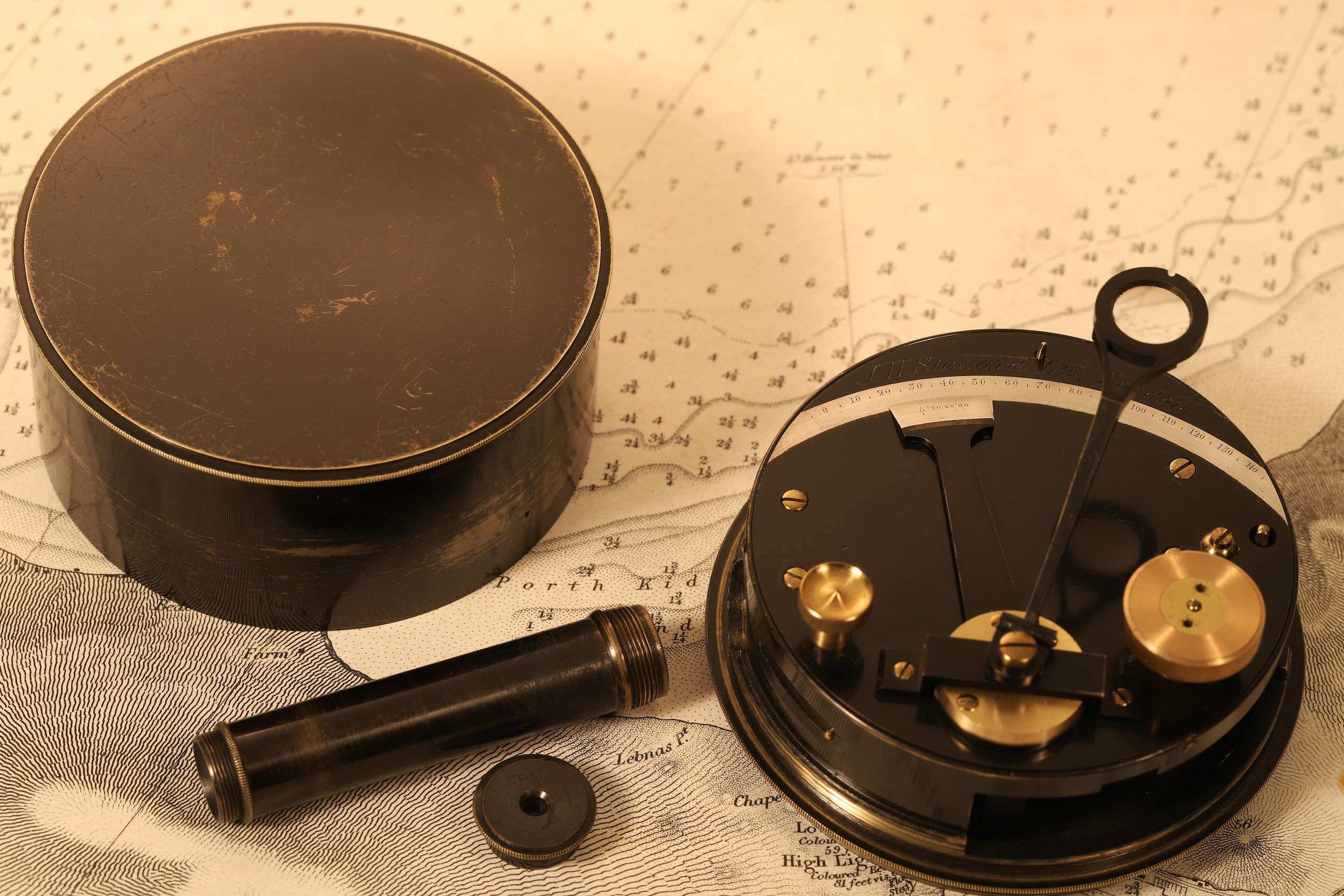 Steward Pocket or Box Sextant_10a