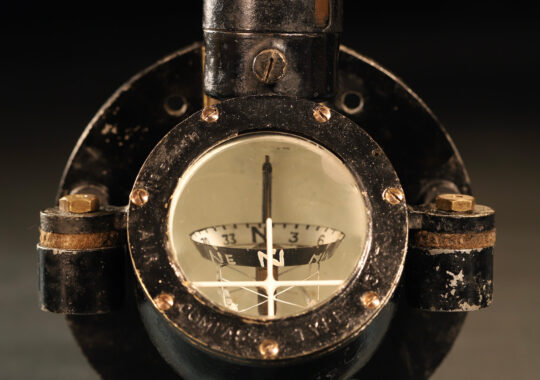 VERY RARE WWI CREAGH-OSBORNE AIRCRAFT COMPASS TYPE 5/17 c1916- ARCHIVE