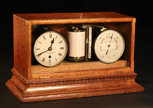 SCARCE EARLY DEMI WEATHER STATION BY NEGRETTI & ZAMBRA c1868 – Archive